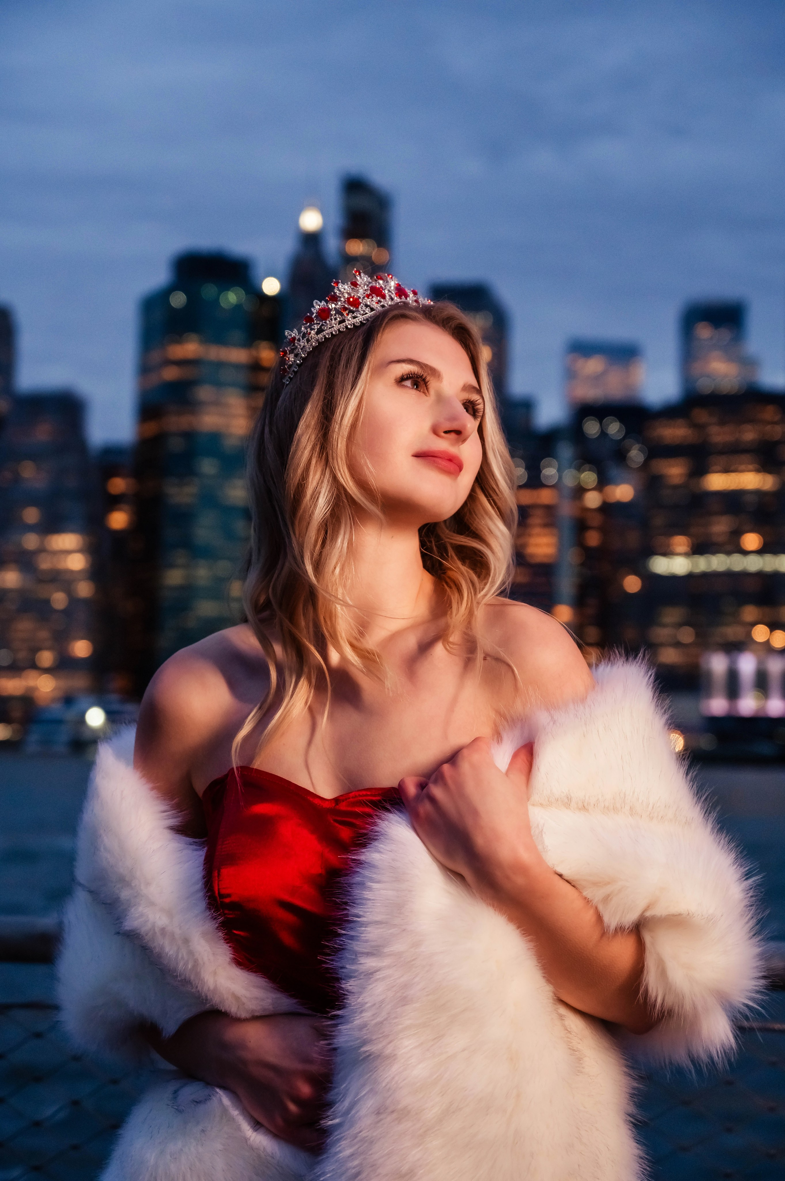 Flying dress. Alena Galieva New York Photographer