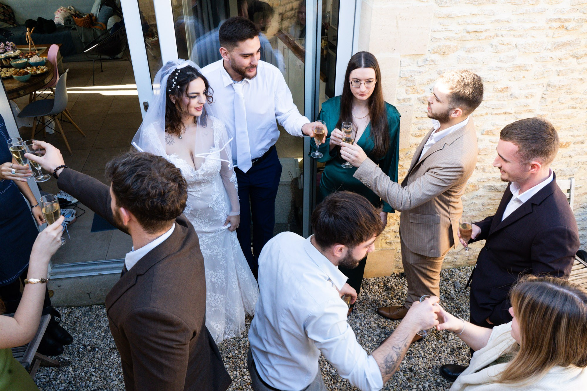 Mariage en Normandy France. Photoshoot in France