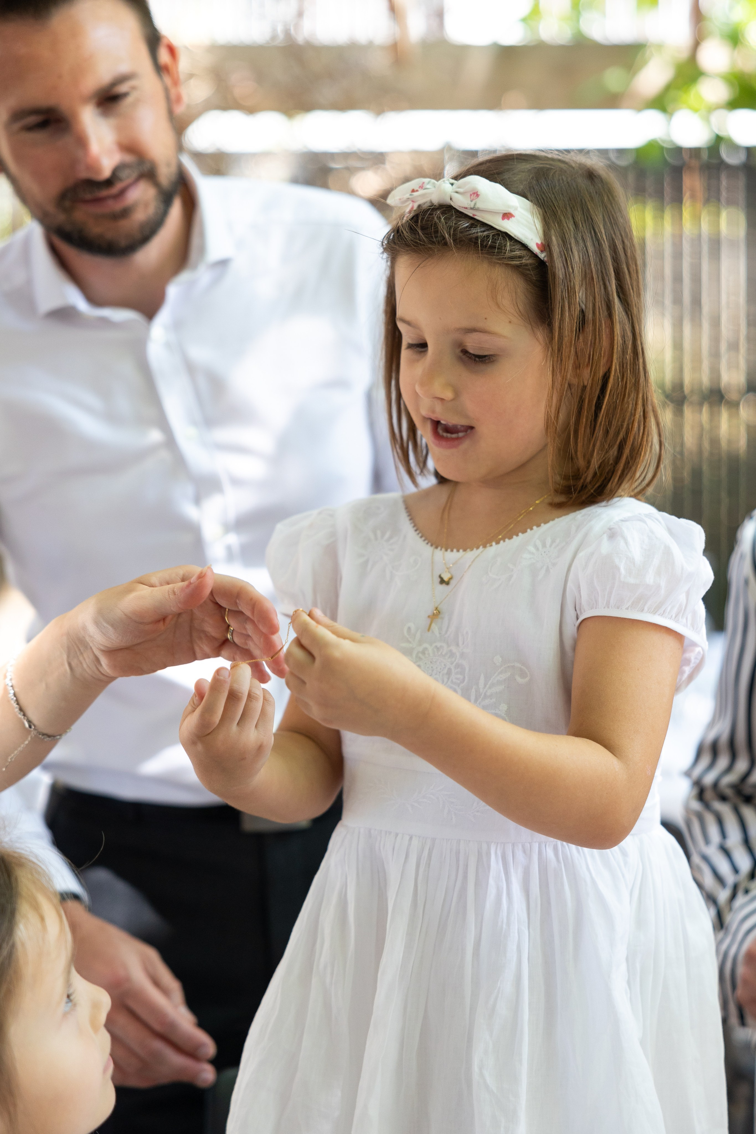 The Baptism of Diana in the Church of Saint-Sernin in Toulouse. Eugénie Smirnova — Photographe à Toulouse et dans le Sud-Ouest