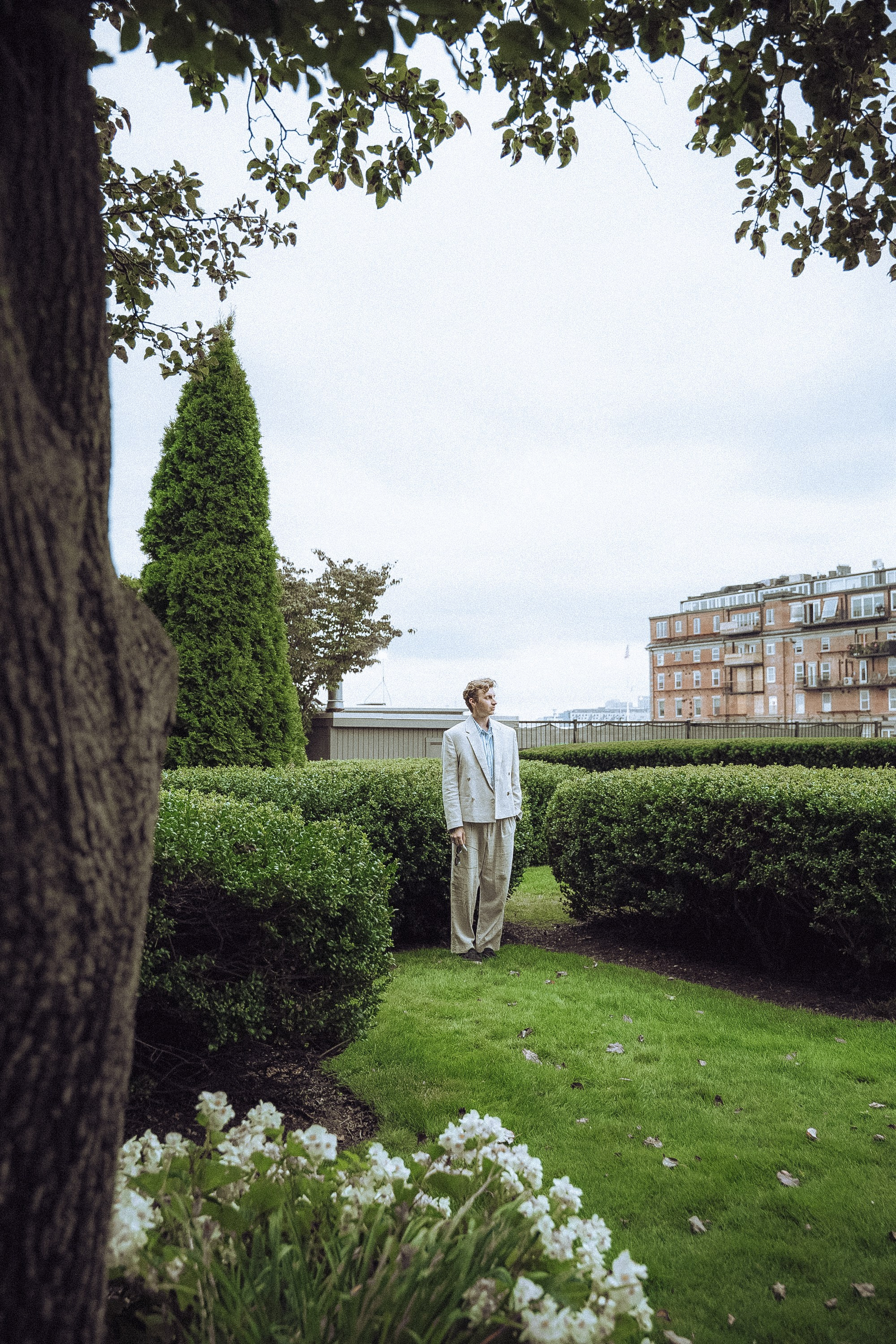 Male portrait in Boston. Portrait and wedding photographer in New York
