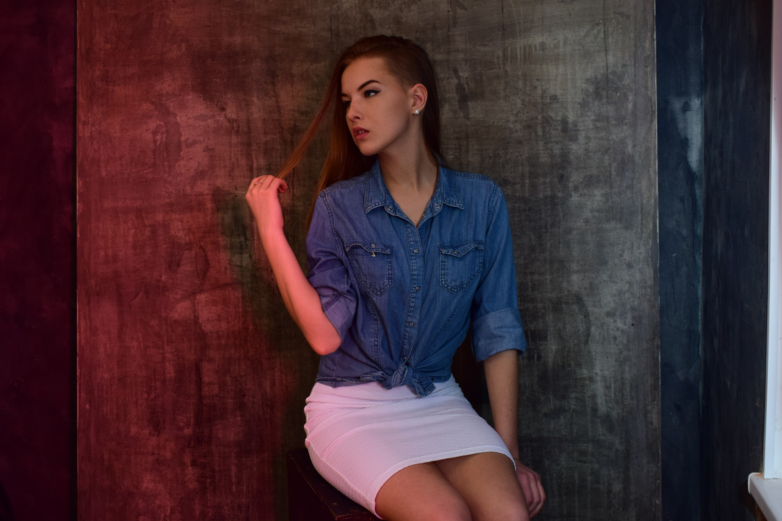 Games with lights (Studio). Photographer Margarita Antonova in Naas, Co Kildare