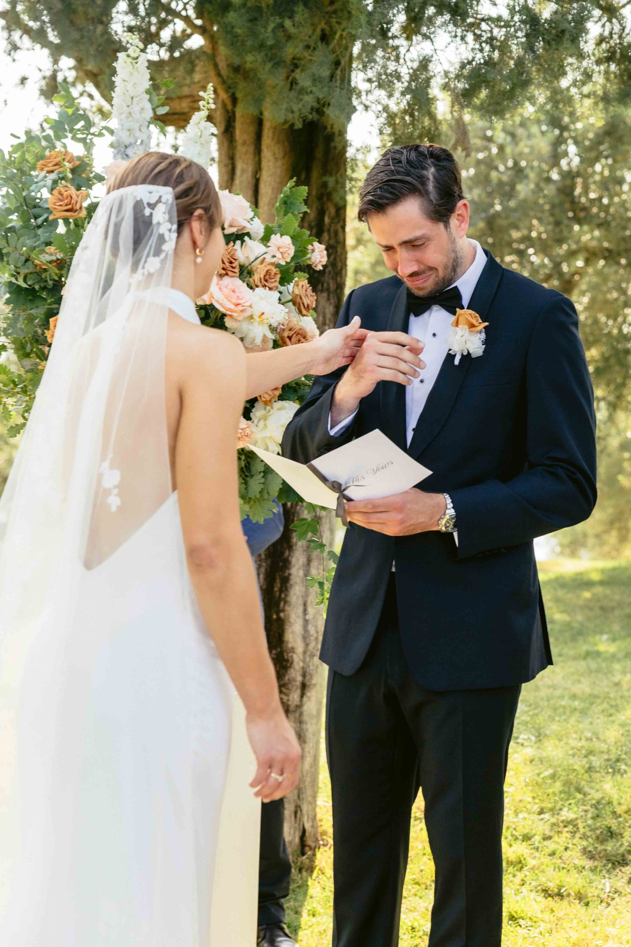 Emotional wedding at Borgo Bastia Creti, a wedding venue in Tuscany Umbria