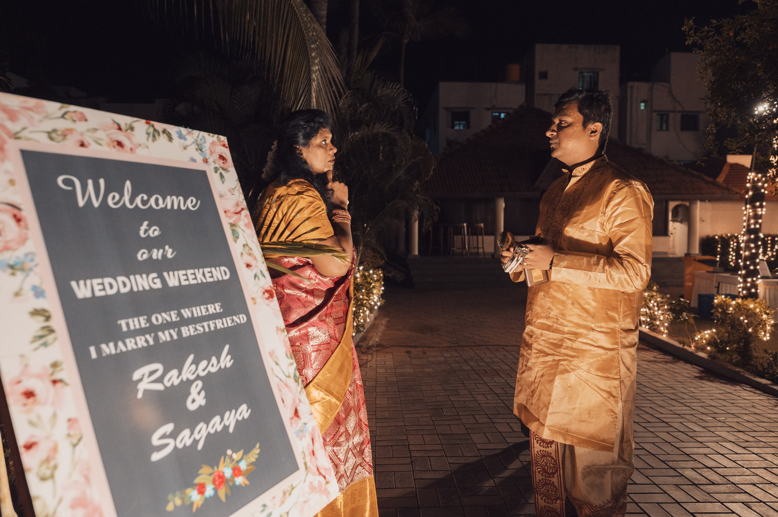 Sagaya & Rakesh. Agam Vizha