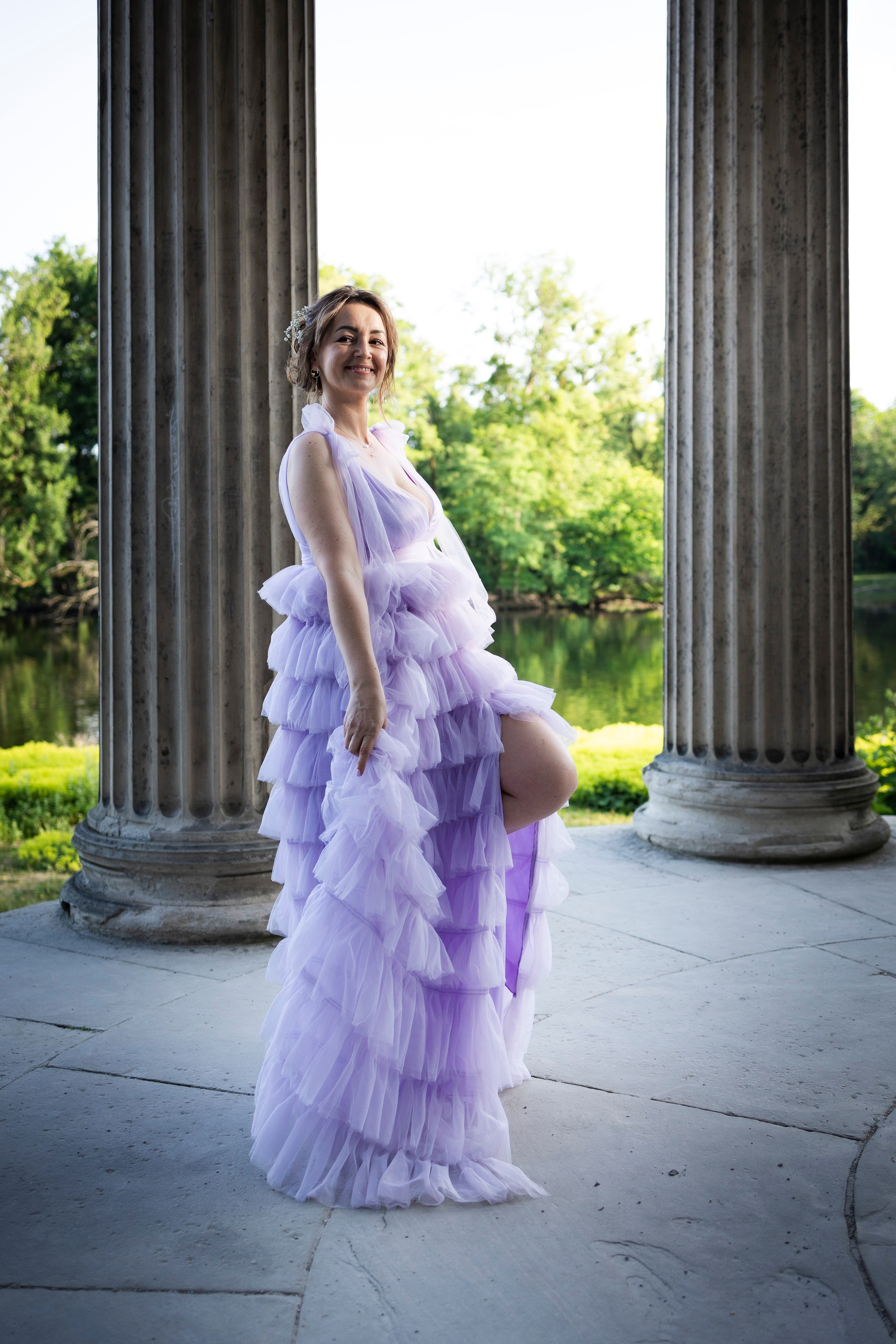 Long dresses shooting. Photographer in Munich