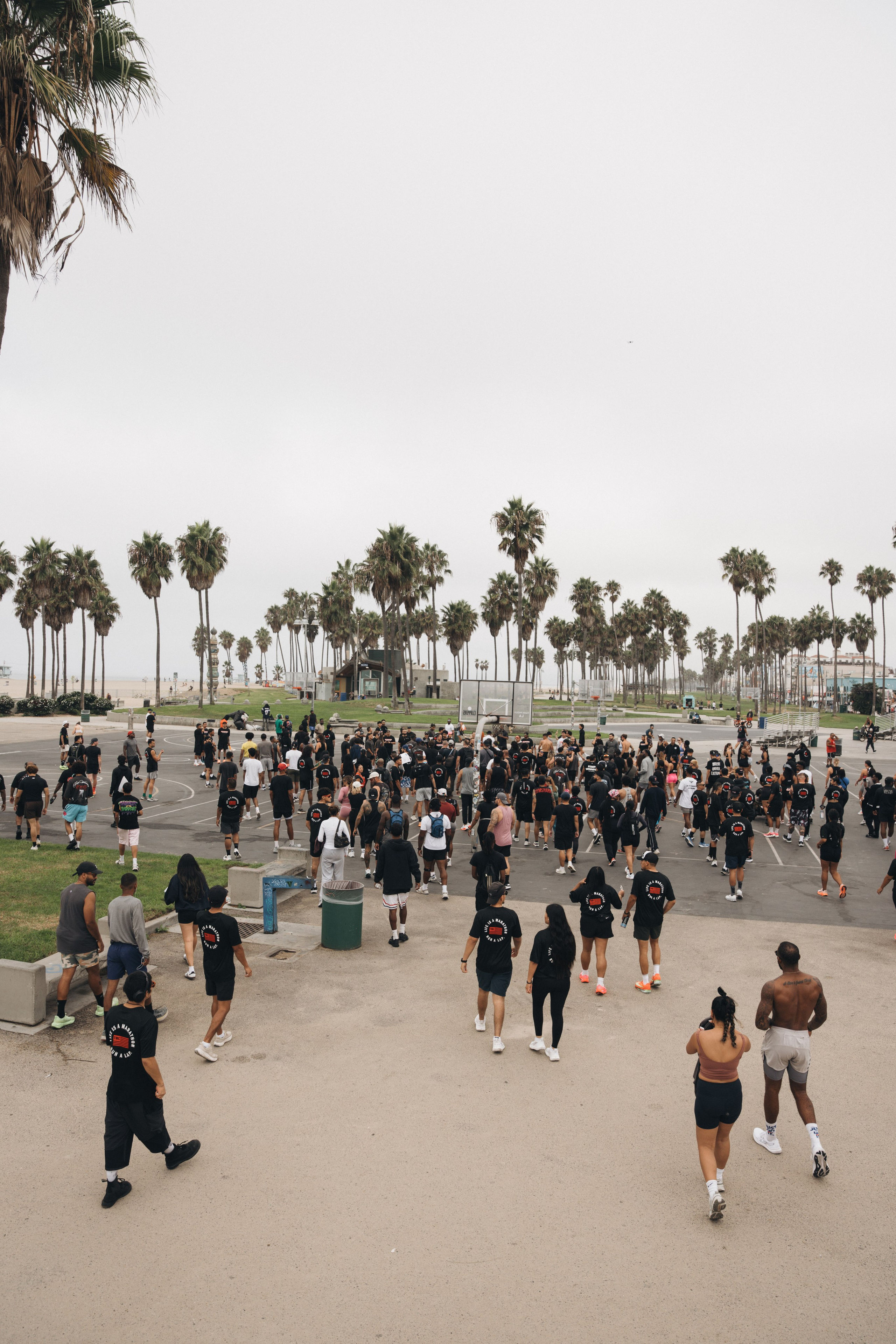 Keep Winning & Revenge Tour Run Club. Santa Monica based photographer Kristina Vasilenko