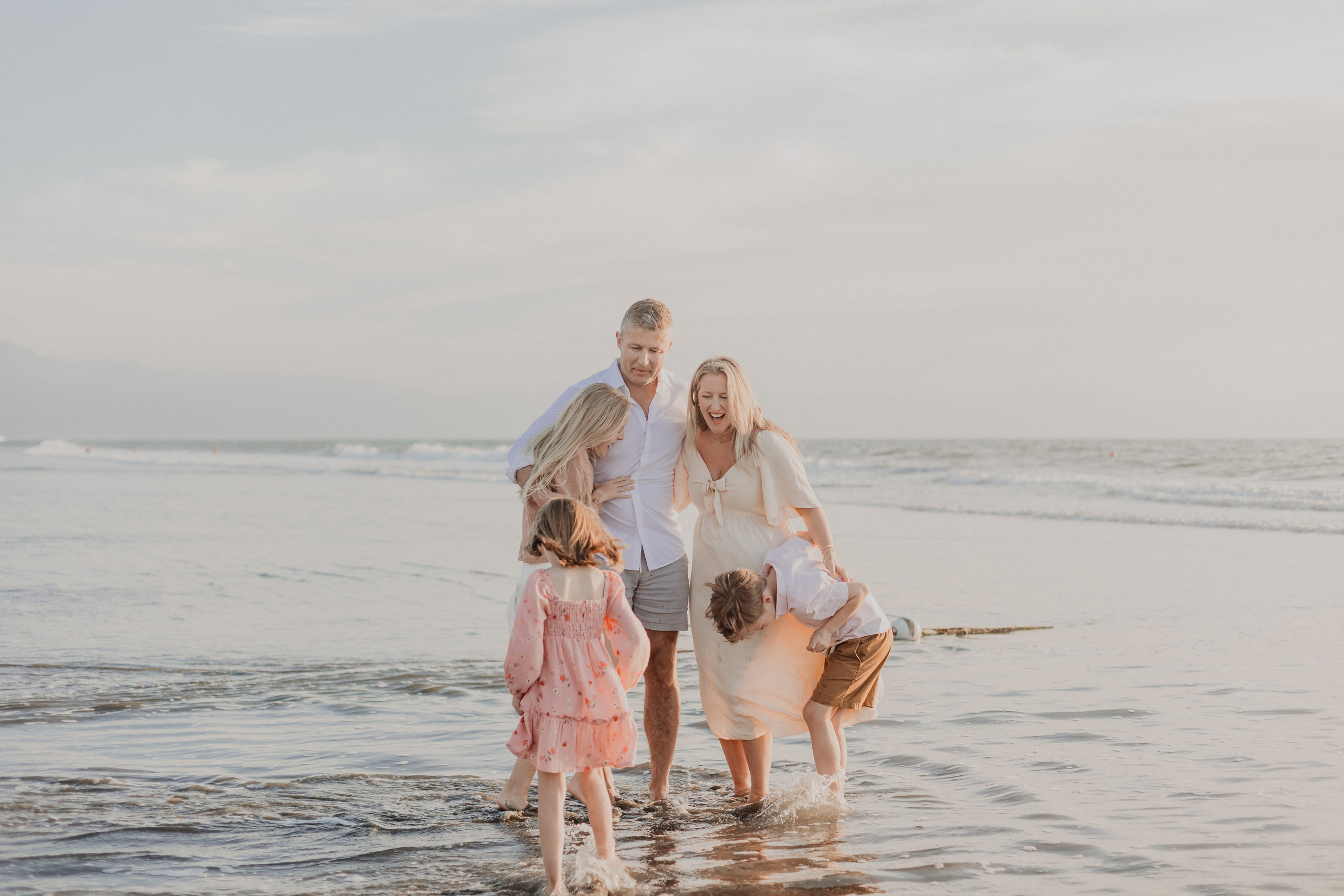 Laughter, Sand, and Sea: A Family Session in Nuevo Vallarta