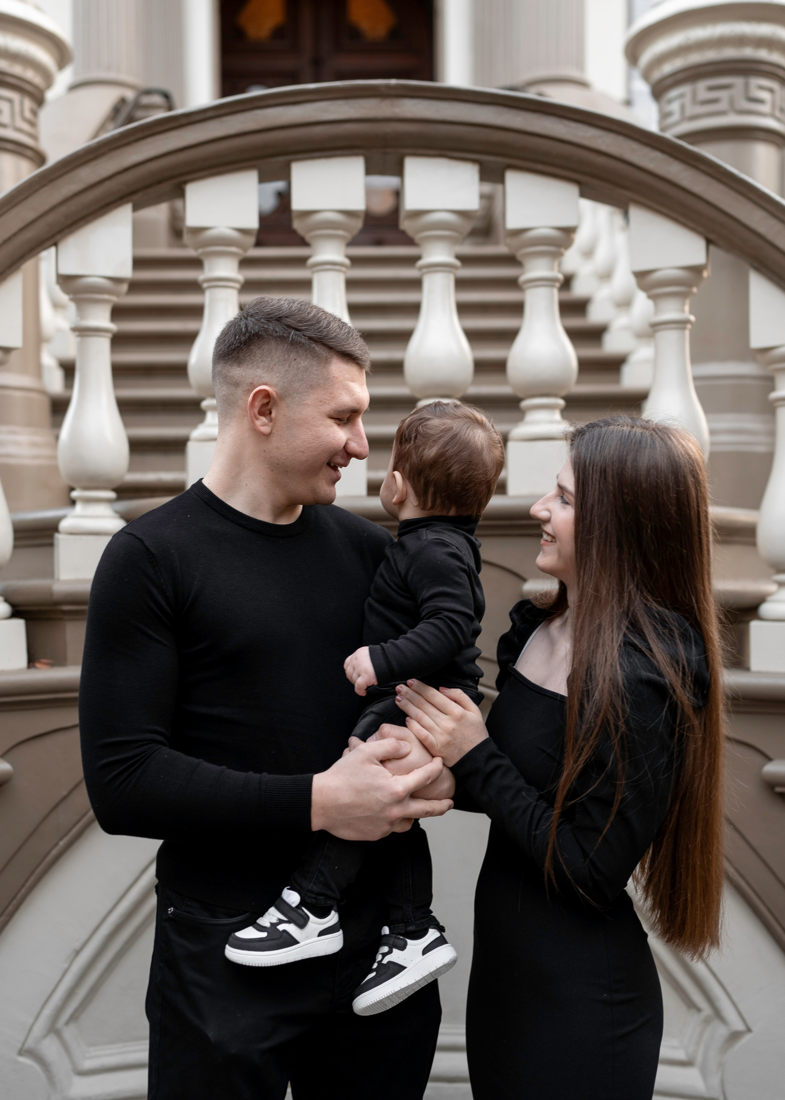 Artem, Nadia & Elisha. Family photographer in Sacramento | Sofia Pavenko