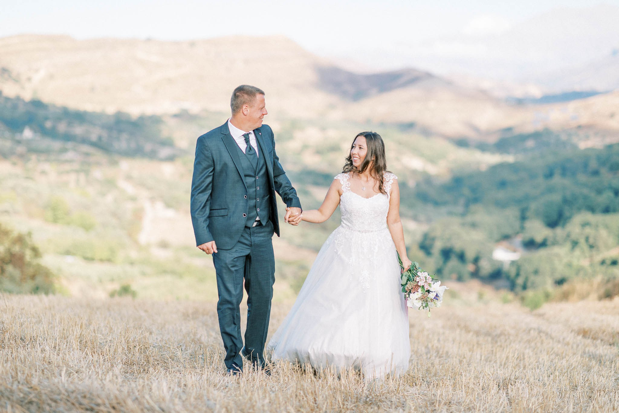 After Wedding Griechenland Kreta Flitterwochen Fotoshooting