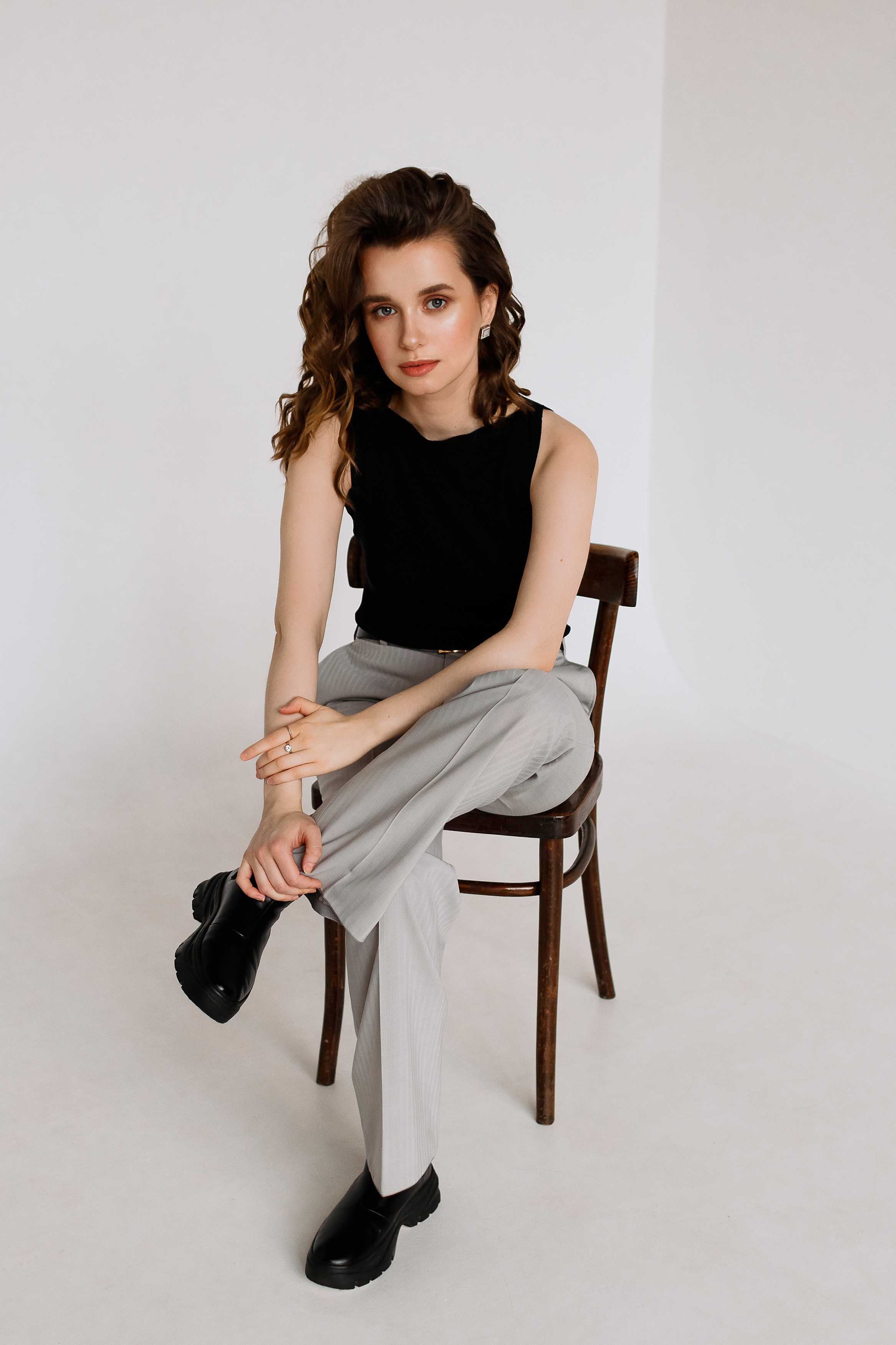 Студийная фотосессия. Elena Gorobets. Photographer in Zagreb