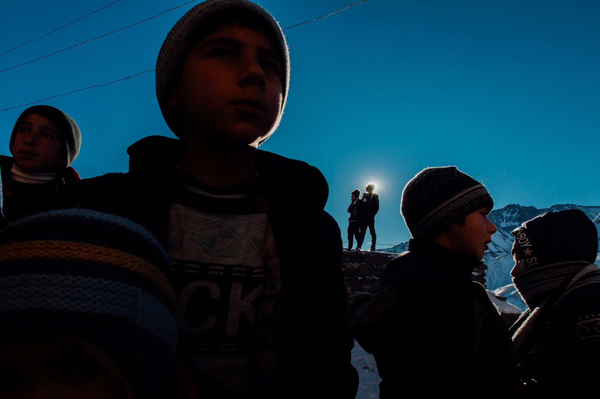 Şaxta Baba Ucqar Dağ Kəndlərində - Sosial Layihə. Bakıda Peşəkar Tədbir, Love Story və Təbiət Fotoqrafı — Elşən Baba