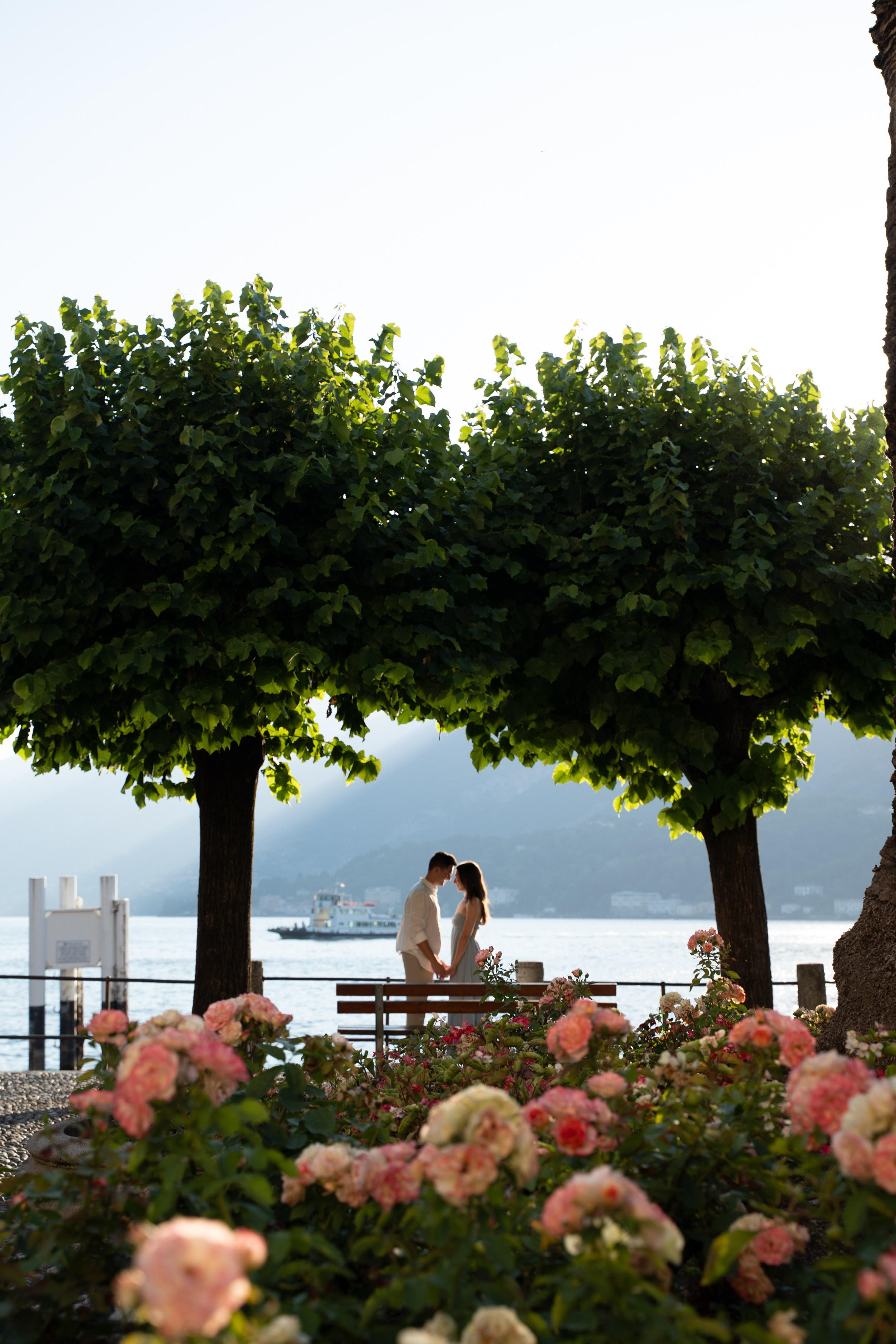 Bellagio Secret Proposal. Lake Como Proposal Photographer | Surprise Proposals & Engagements
