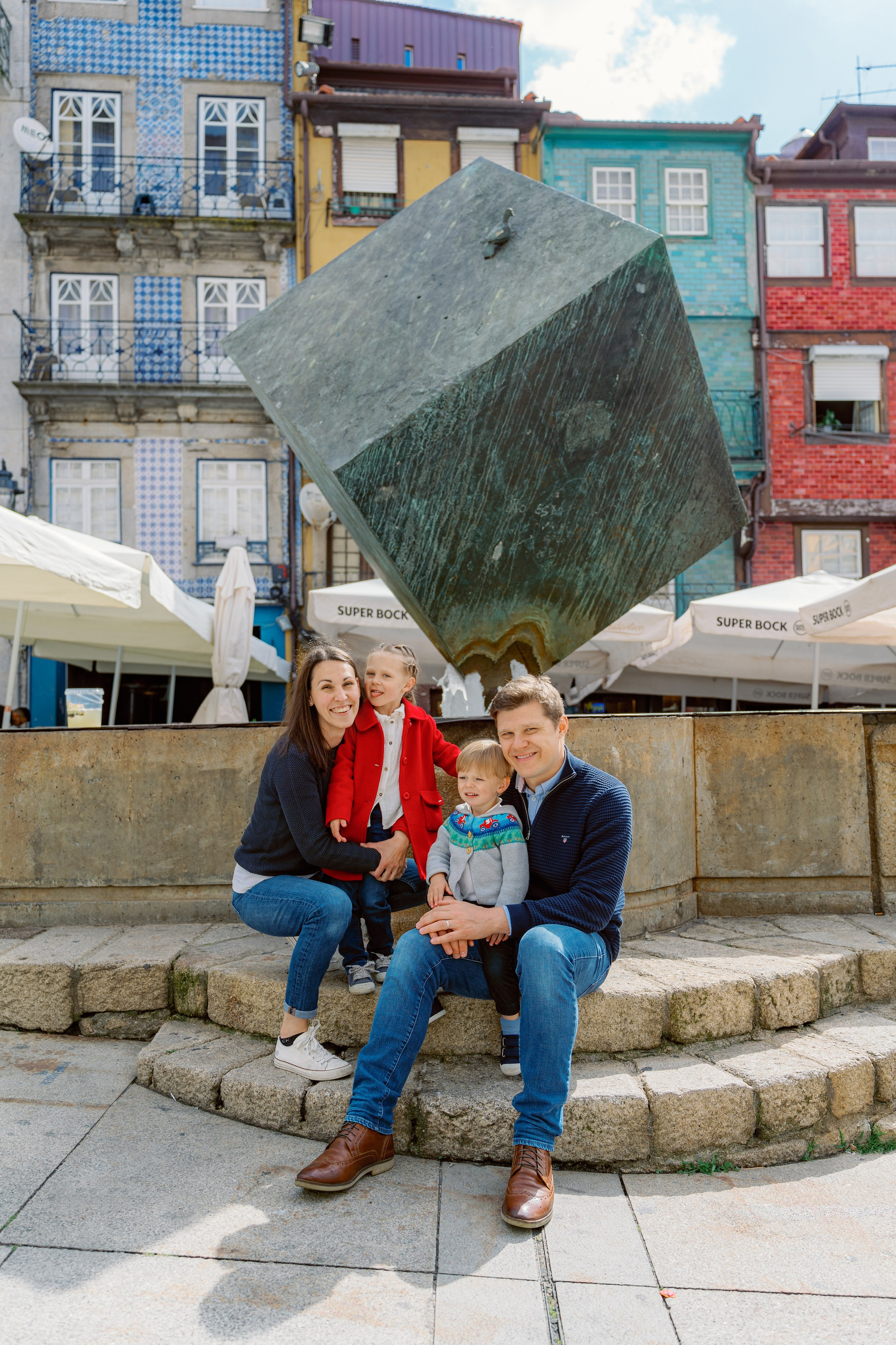 Семейная фотосессия в Порту. Фотограф в Португалии Полина Готовая
