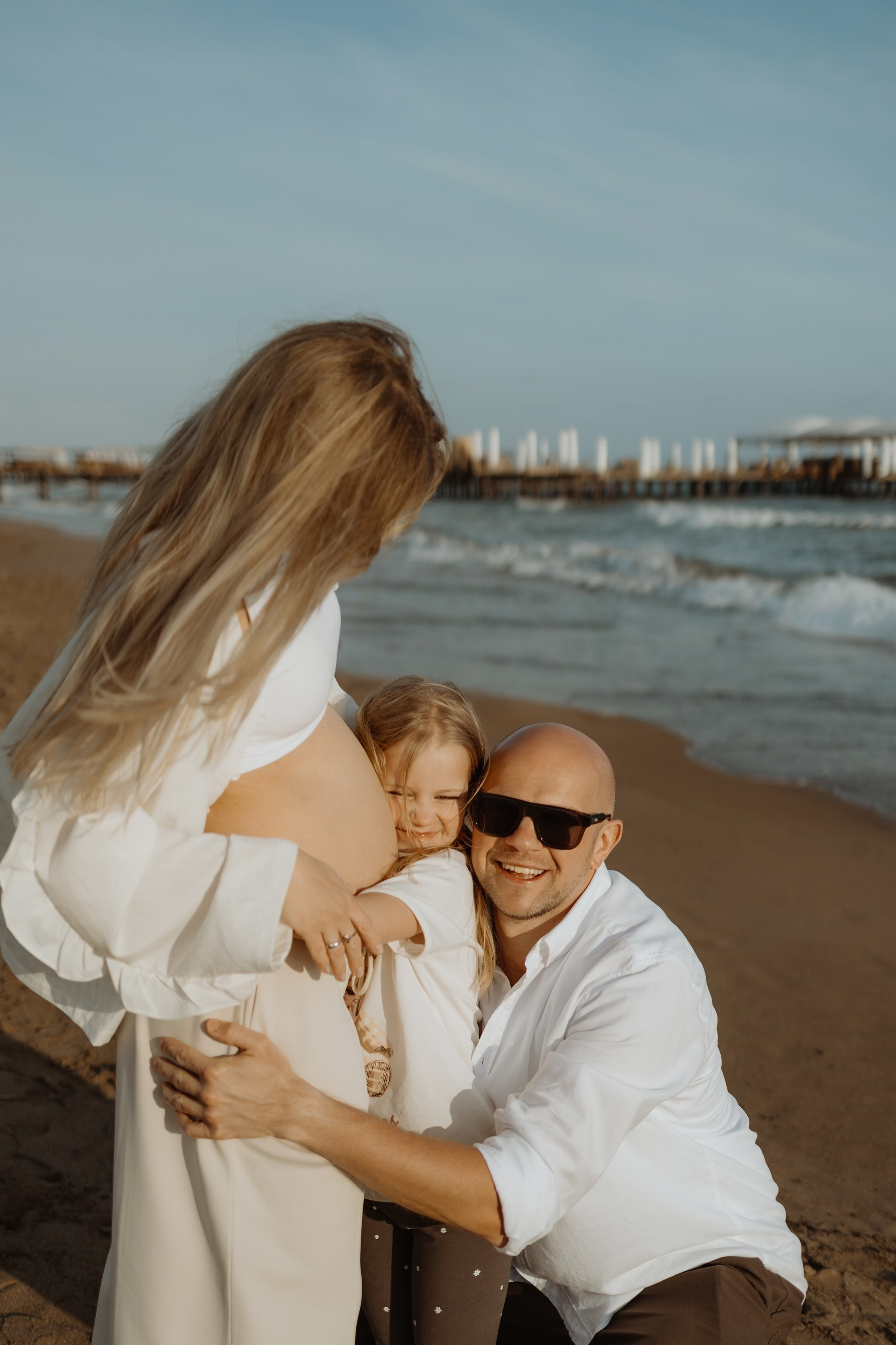 Семейная фотосессия на пляже в Белеке. Türkiye için fotoğrafçı
