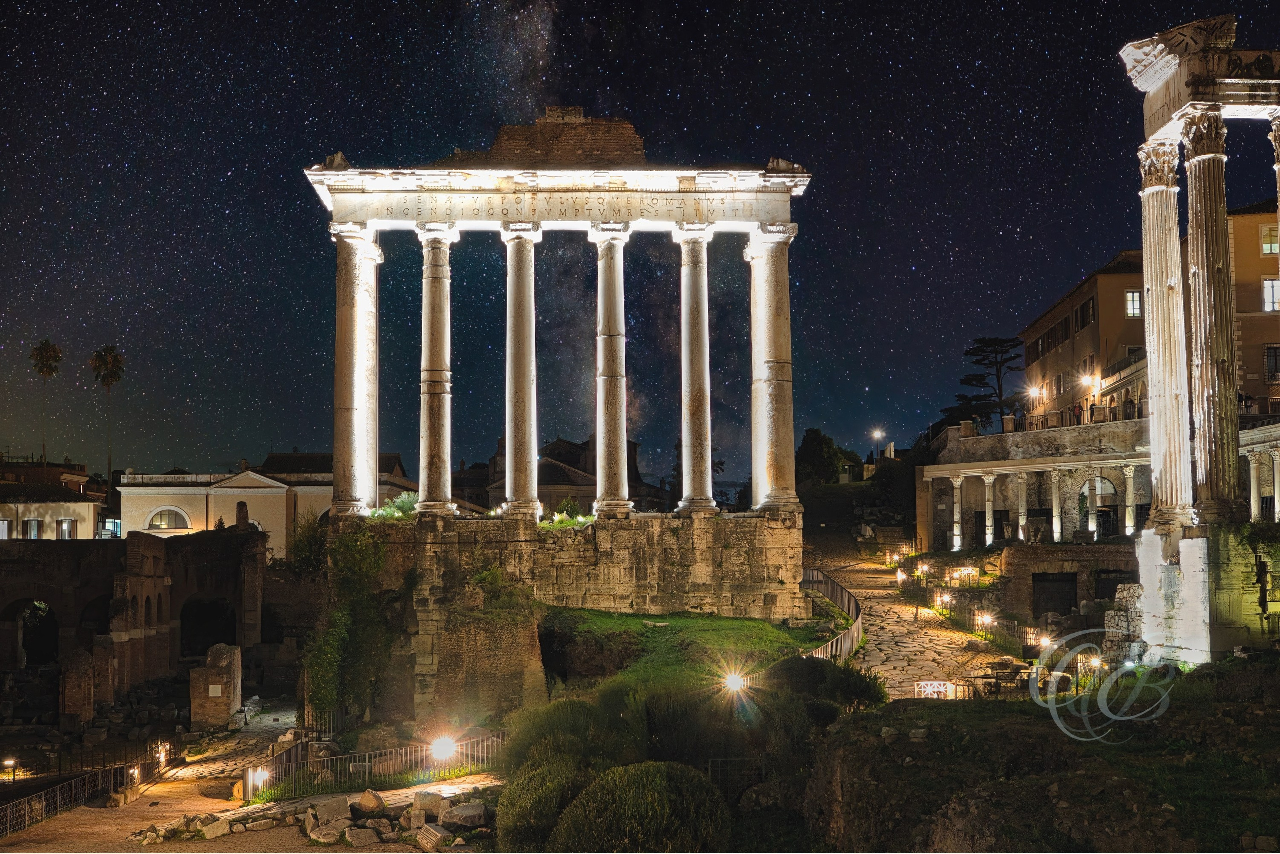 Rome Italy - The Roman Forum - Roman Fantasy - Eduardo Bartoli Fine Art Photography - The Roman Forum in Rome, Italy – fine art photography by Eduardo Bartoli.