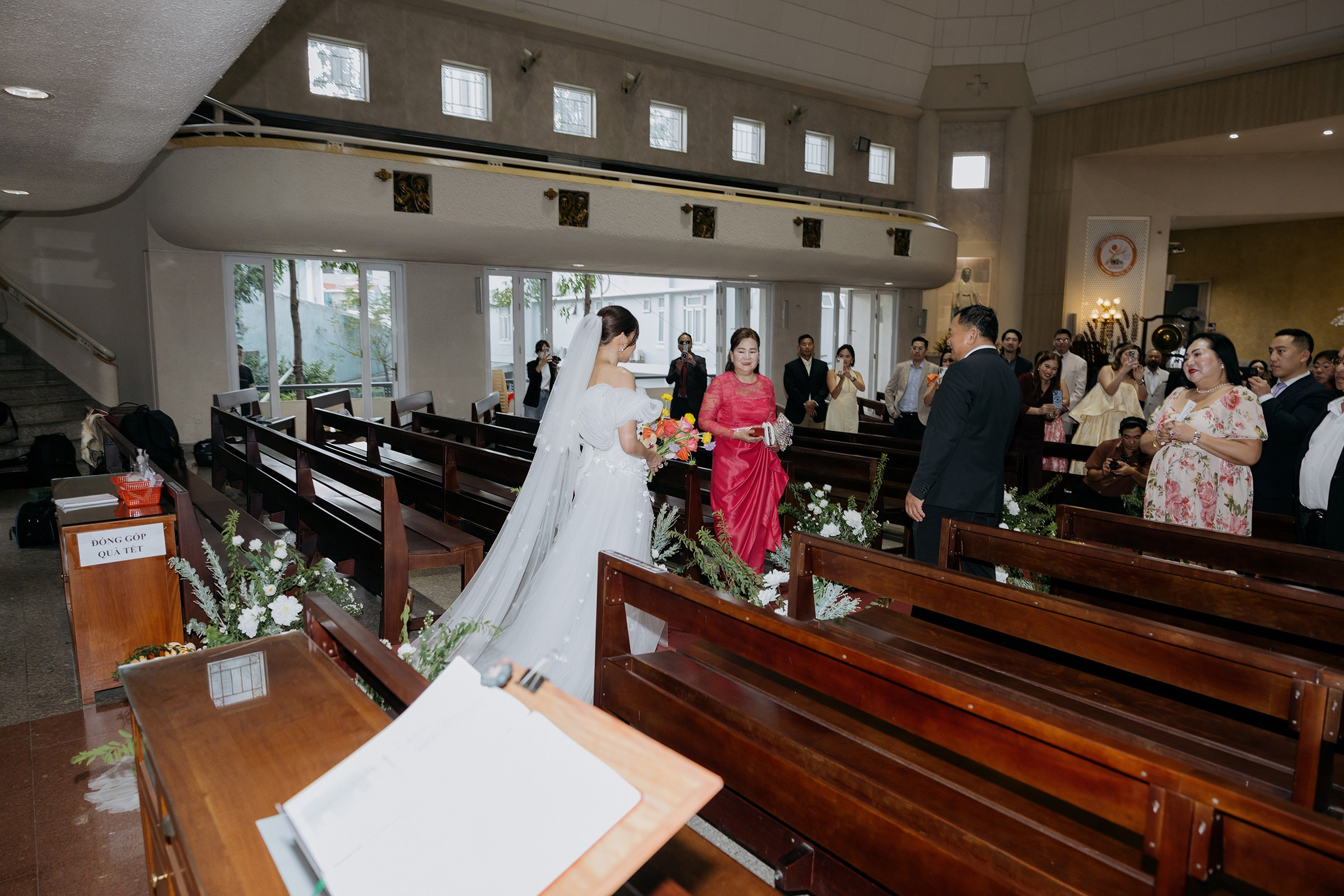 Church Wedding / Nica & Xavier. Nhiếp ảnh gia đám cưới hàng đầu tại Thành Phố Hồ Chí Minh