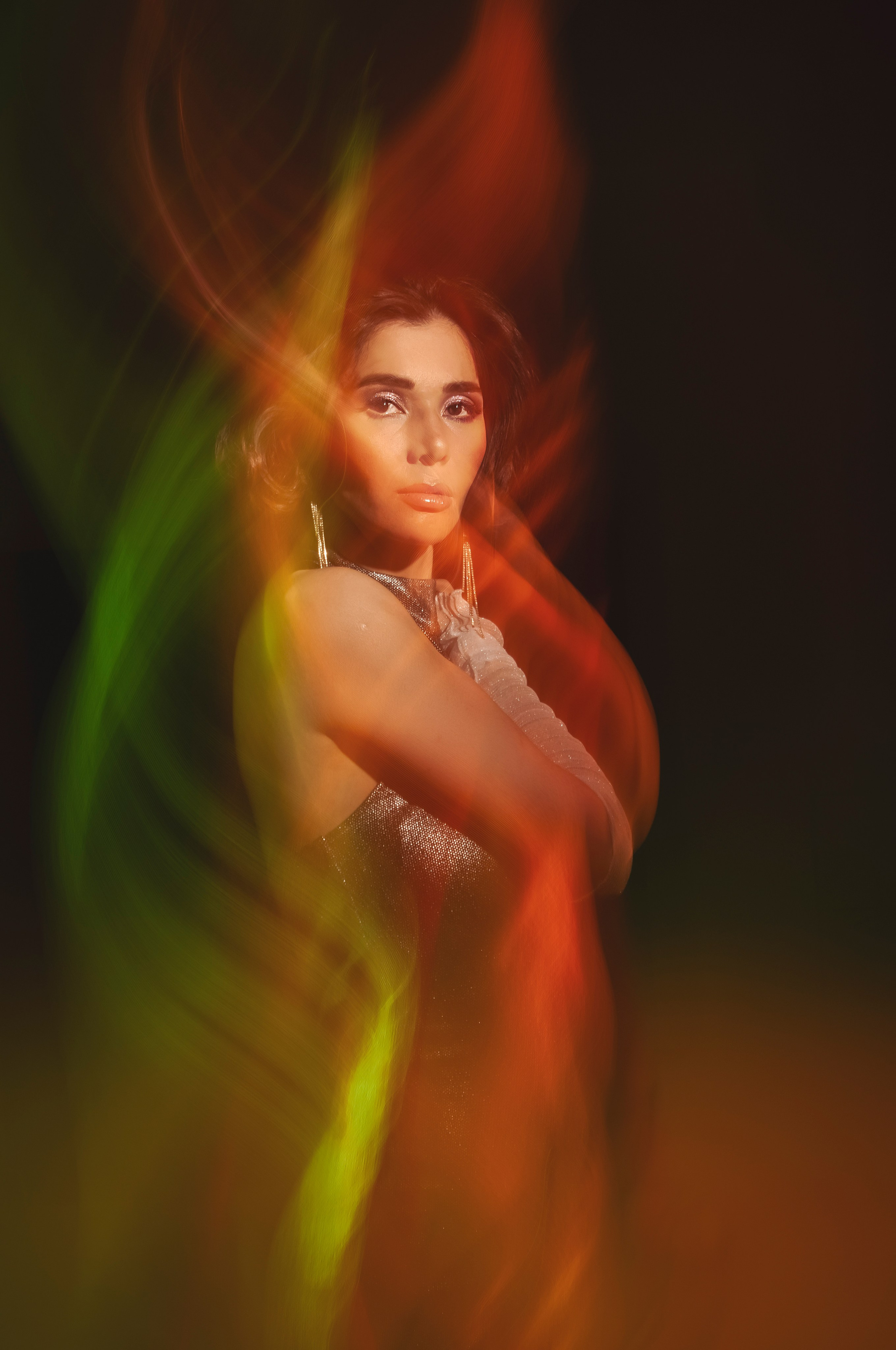 COLORED LIGHTING. PERSONAL PHOTOGRAPHER