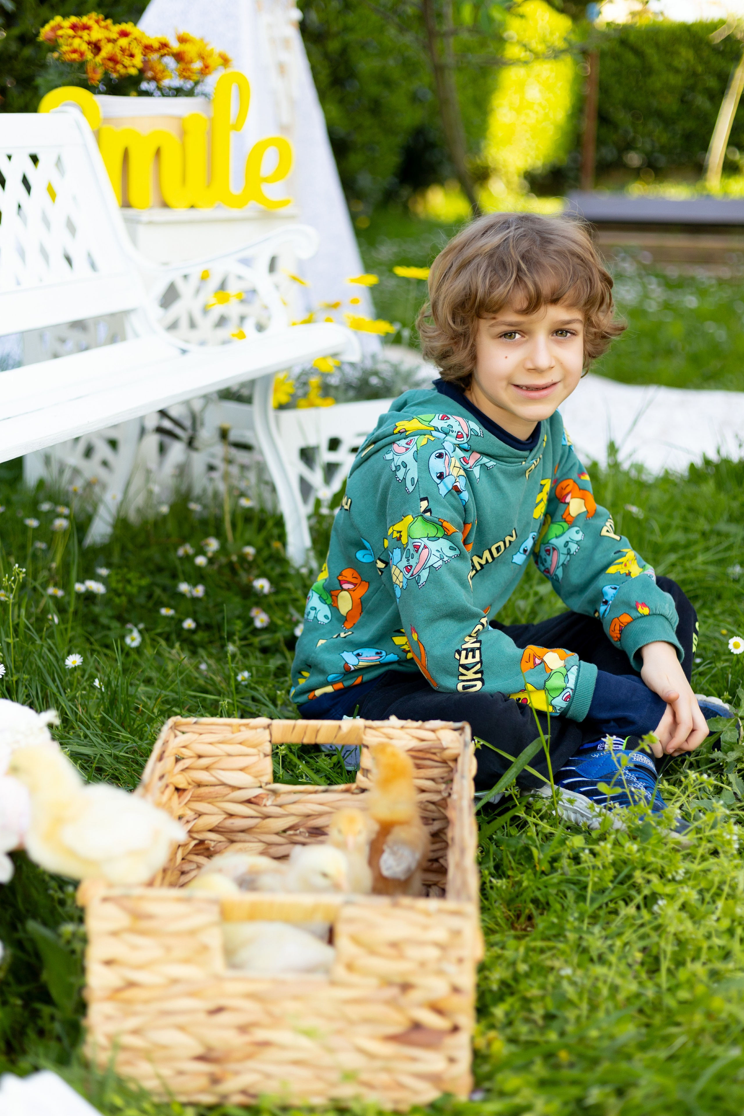 Tommaso + i pulcini). Luci e Capricci Photography