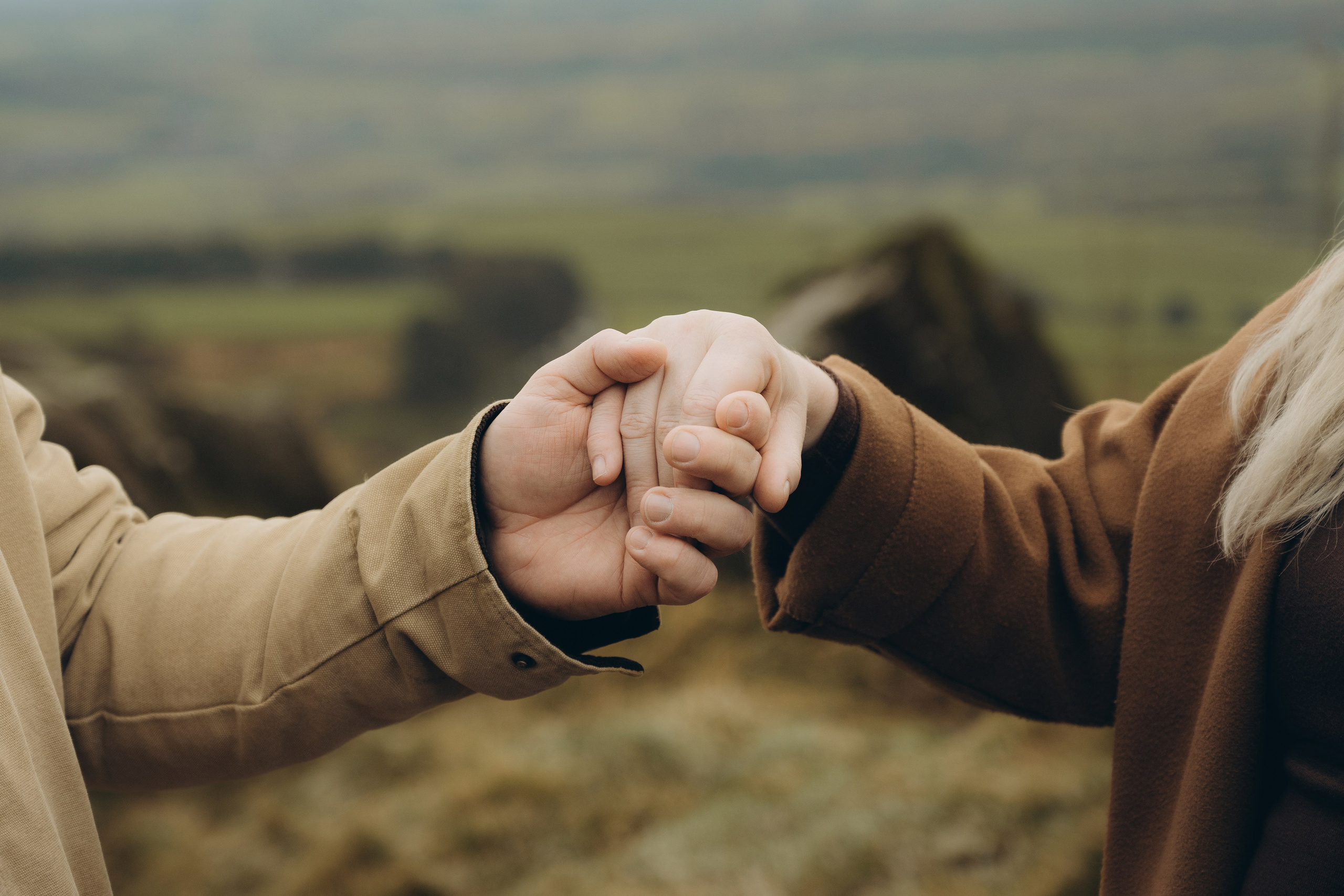 L & C in Peak District. Tania Gandrabur, photographer in West Midlands, England