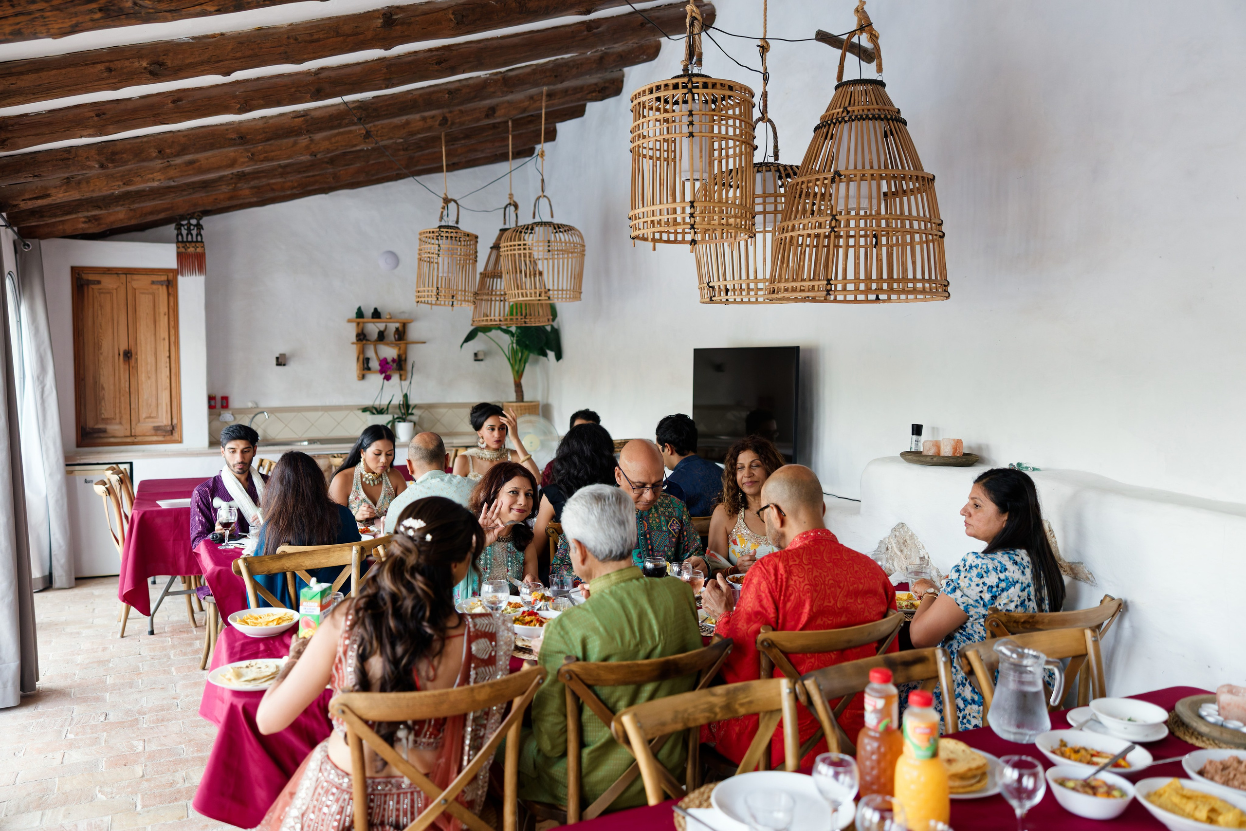 Haldi Ceremony & Mehndi Night & pre-wedding dinner, Barcelona