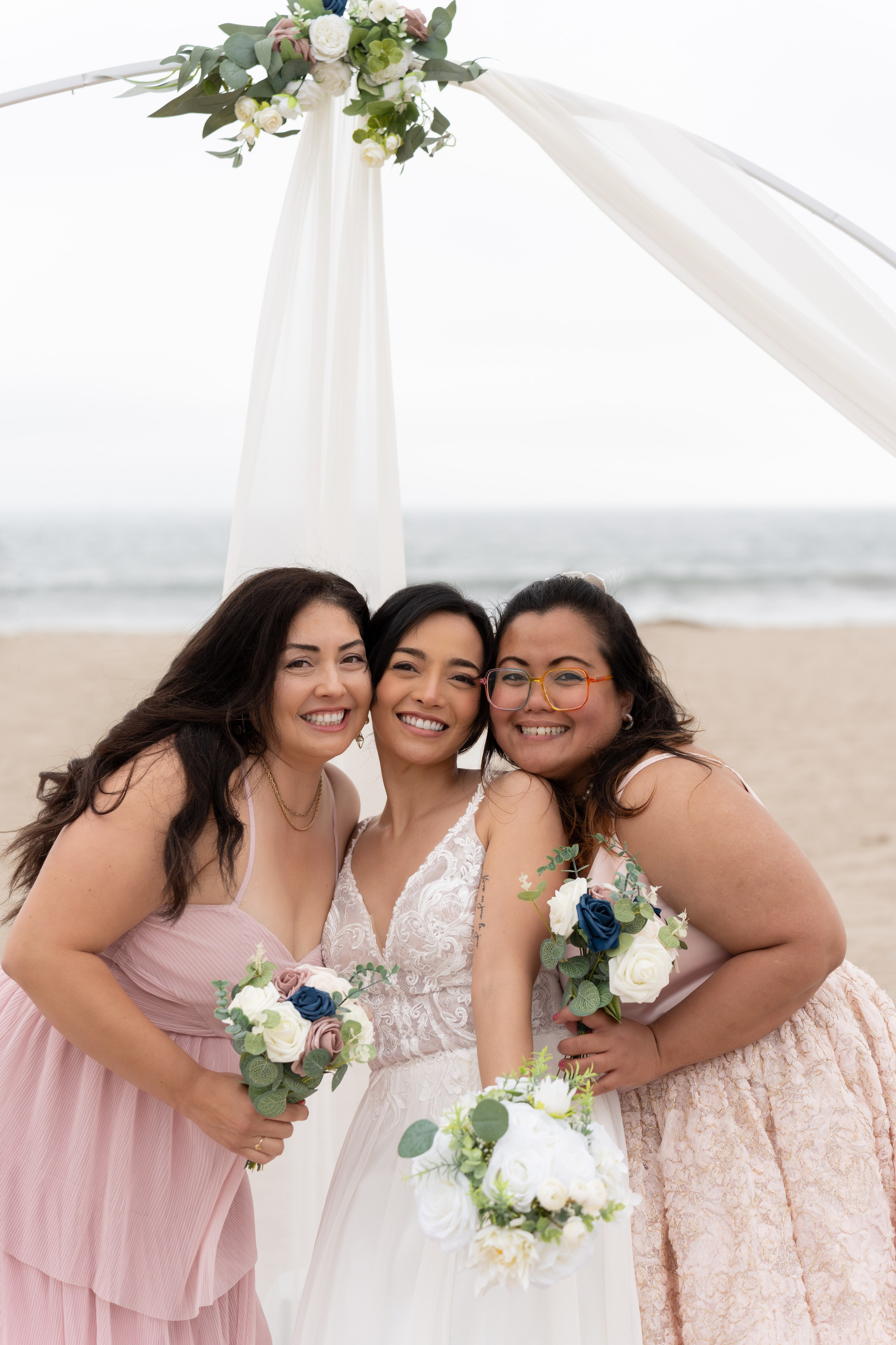 Bridal party dress colors 