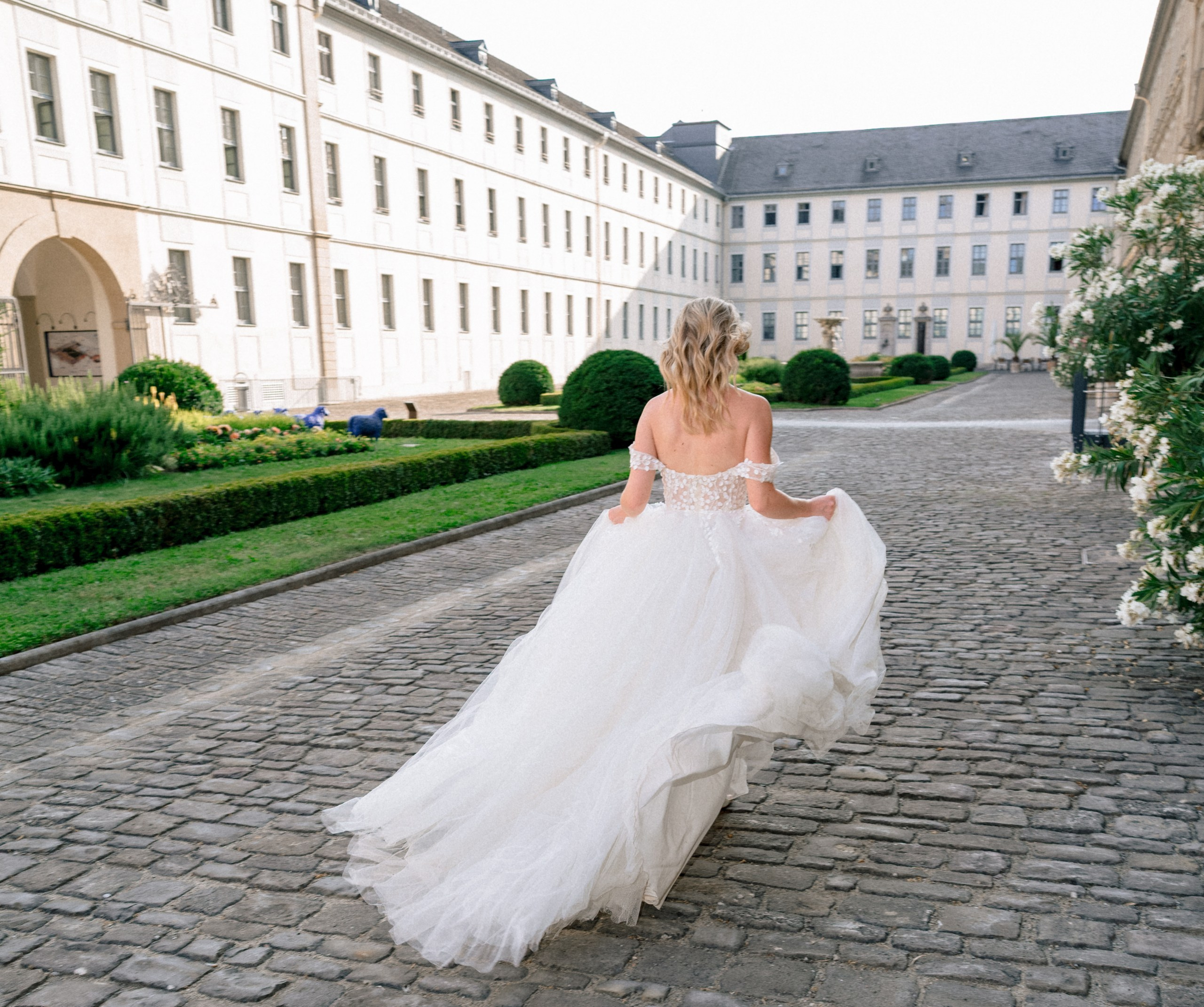 Hochzeitsreportage Gartenpavillon Juliusspital Würzburg | Hochzeitsfotografin