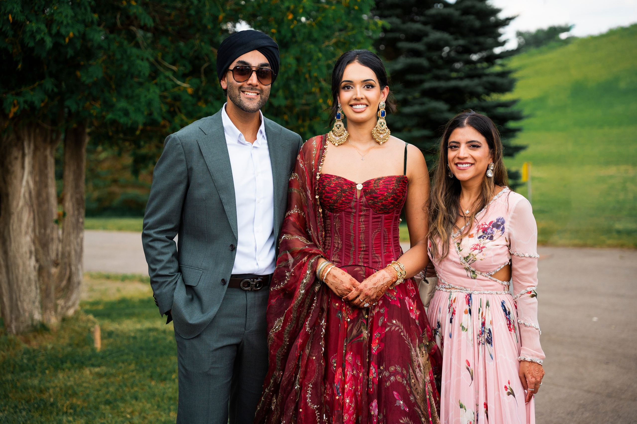 Nooreen & Jugraj. Studio Kunal Photography