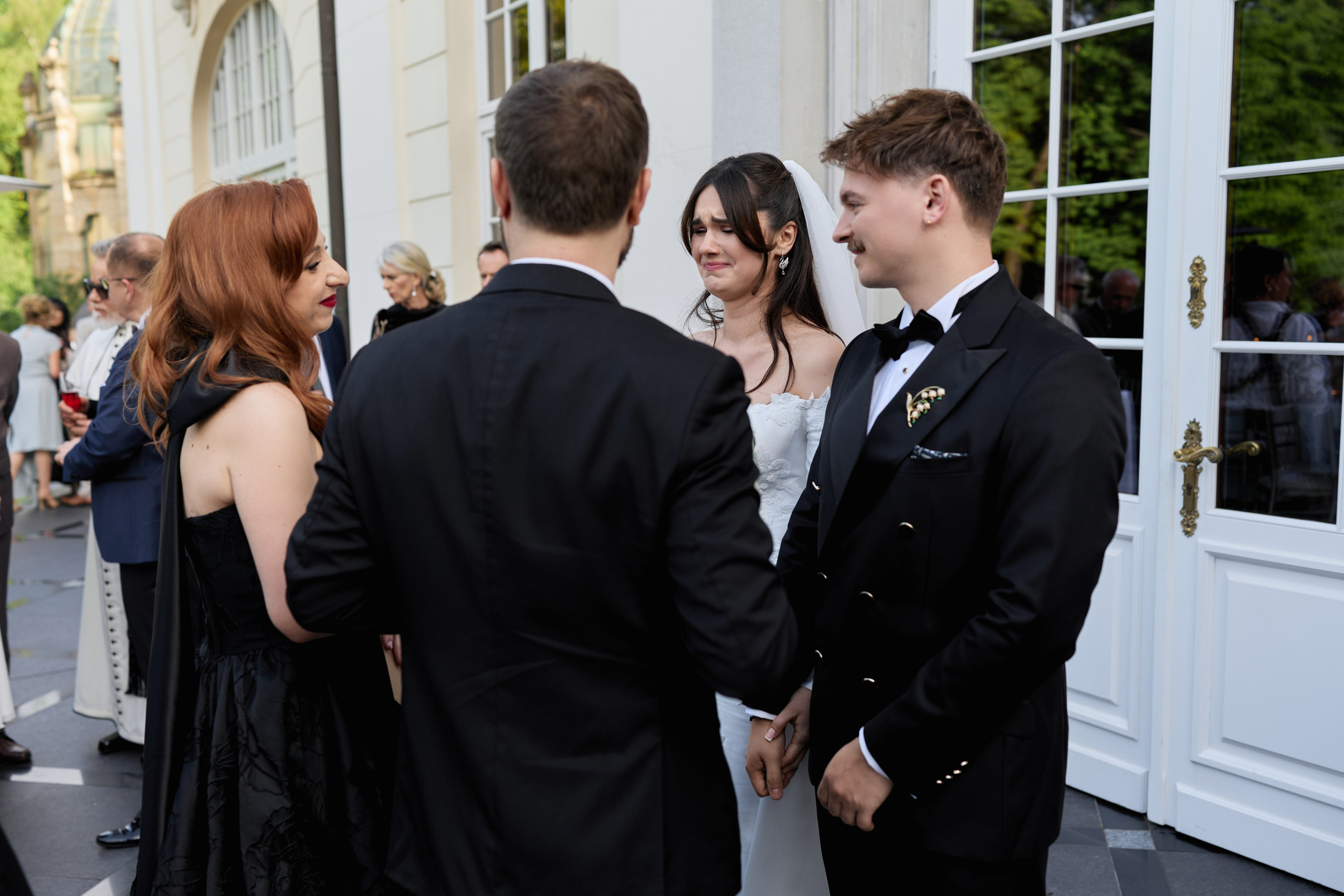 Wiktoria & Kacper. Pałac Goetz. Fotograf ślubny i rodzinny w Krakowie Yana Klymova
