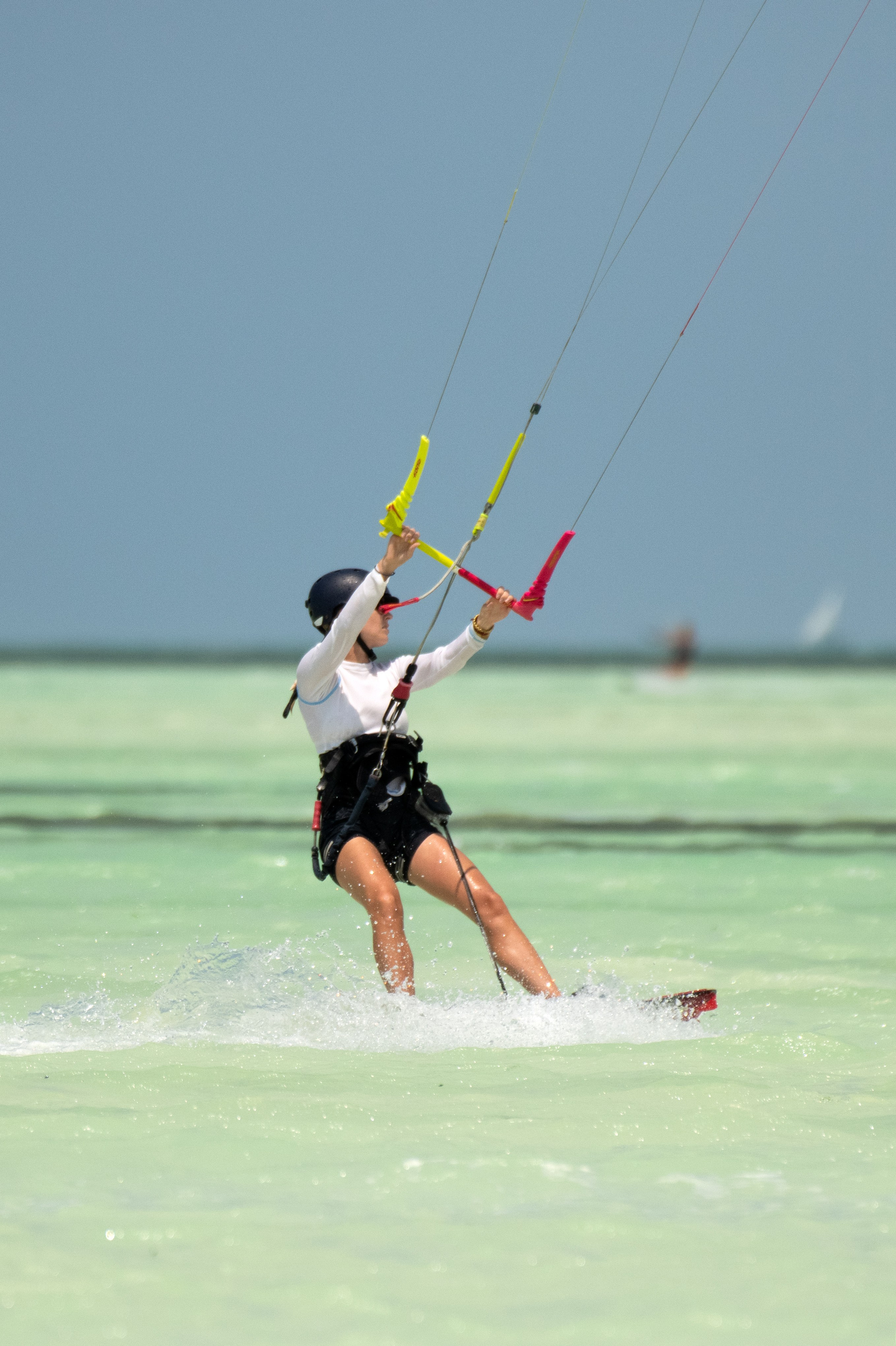 Kite surfing. Photographer Sri Lanka
