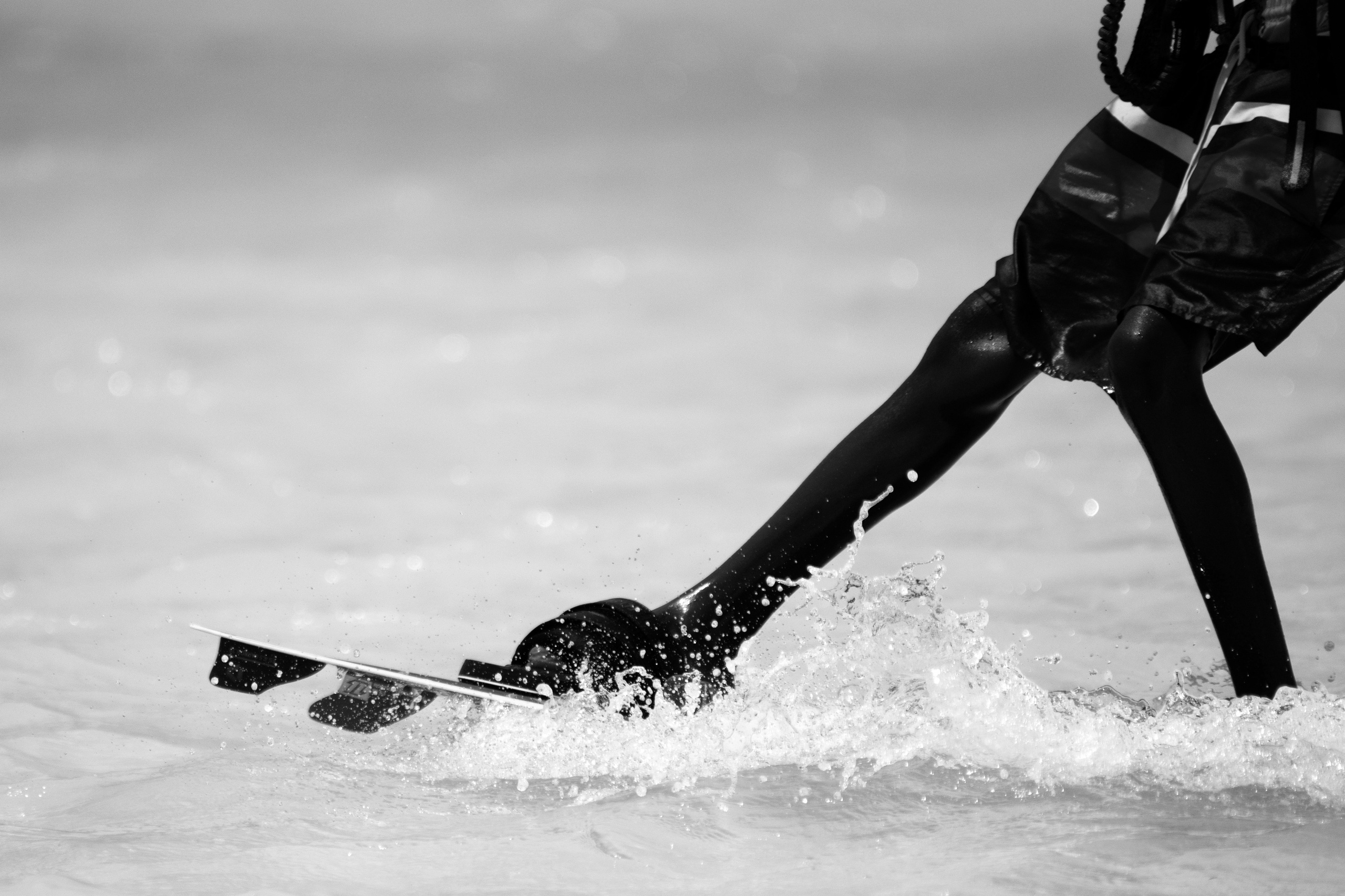 Kite surfing. Photographer Sri Lanka