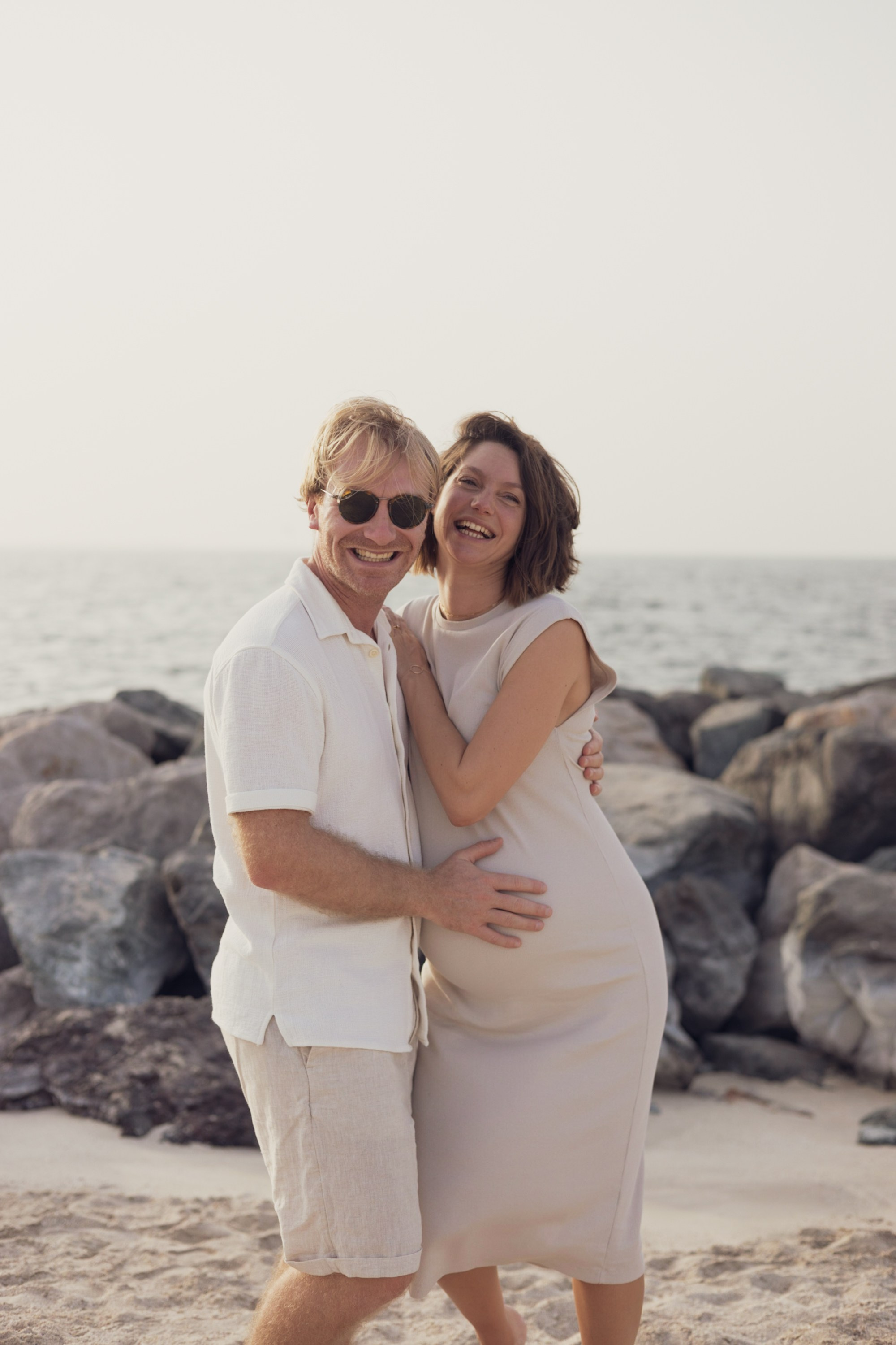 Maternity Session — Beach. Family Photographer in Dubai