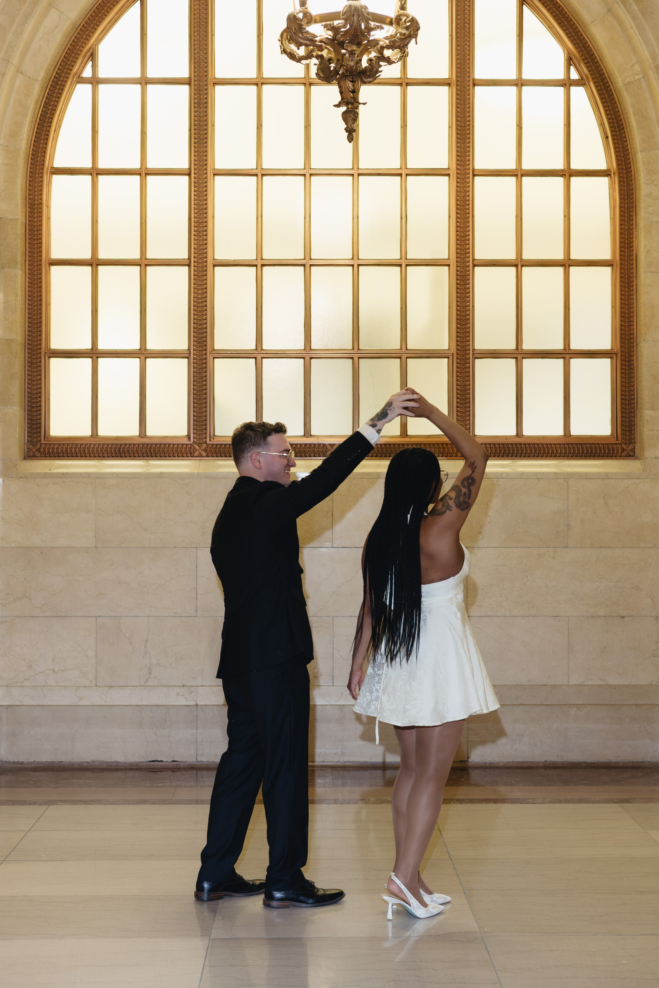 Chicago Courthouse Elopement | Jda & Rich. Chicago Wedding Photographer | Margarita Chudinova