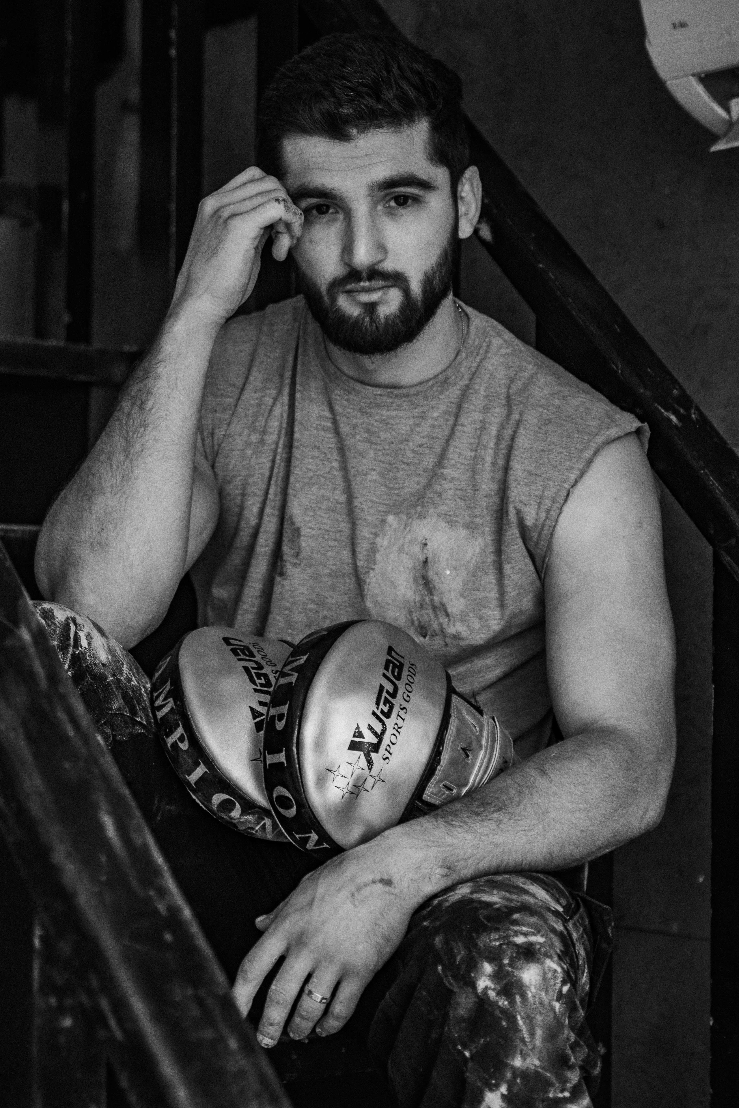 New Own. Photoshoot for boxing coach Alex Rudy. Kseny Kolesnik Photography