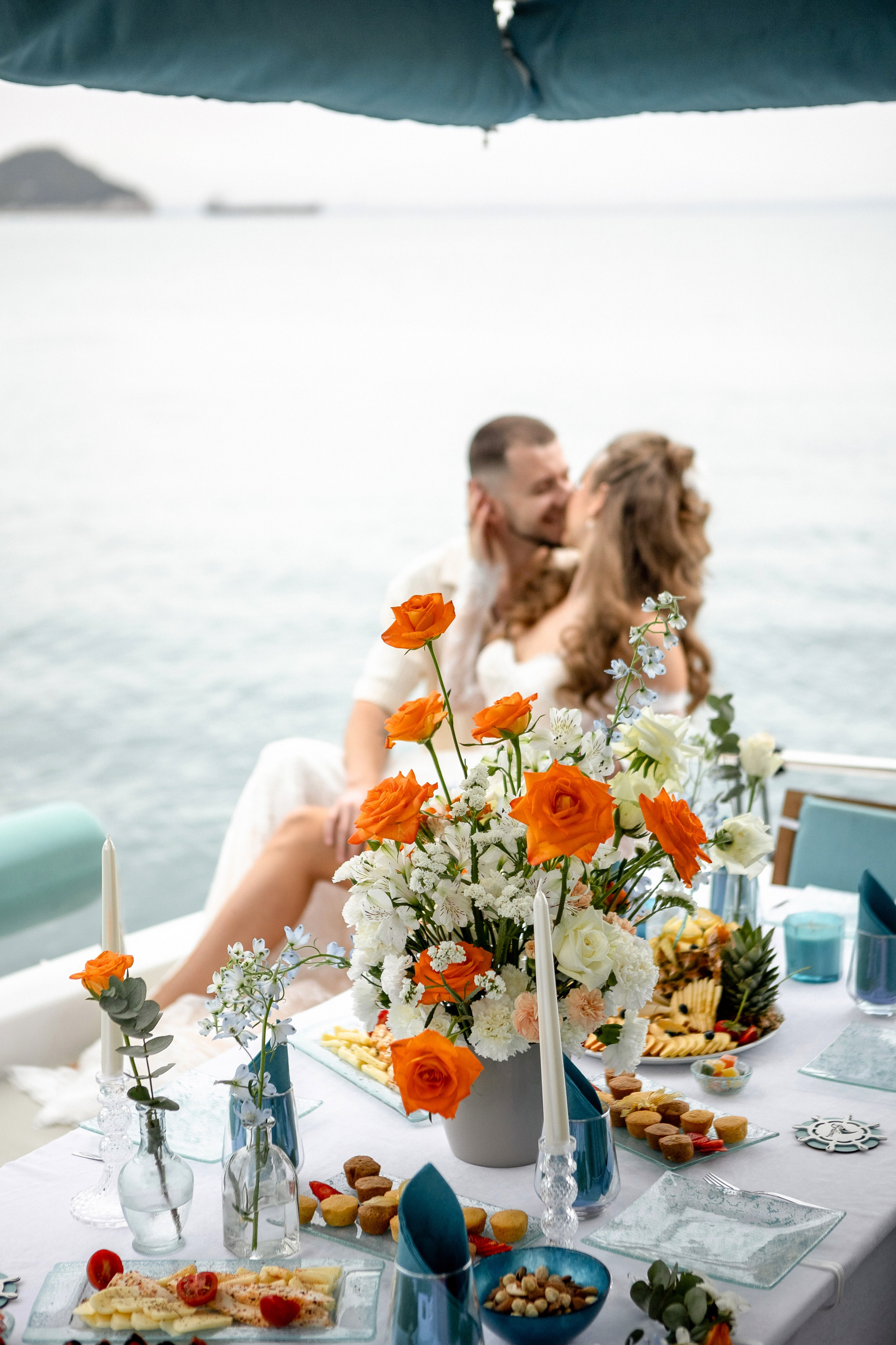 Свадьба на яхте. Фотограф в Анталии, Кемере и Белеке