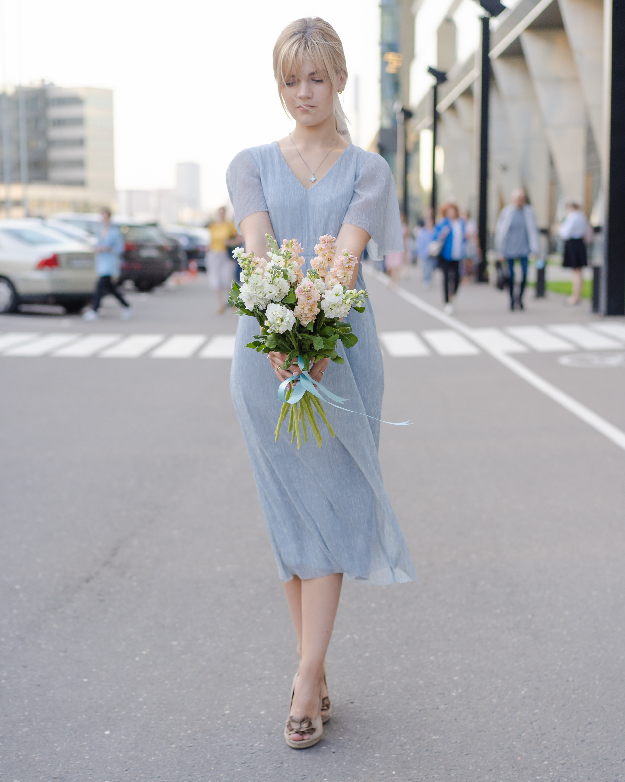 Photography for a flower boutique. Portrait and wedding photographer in New York