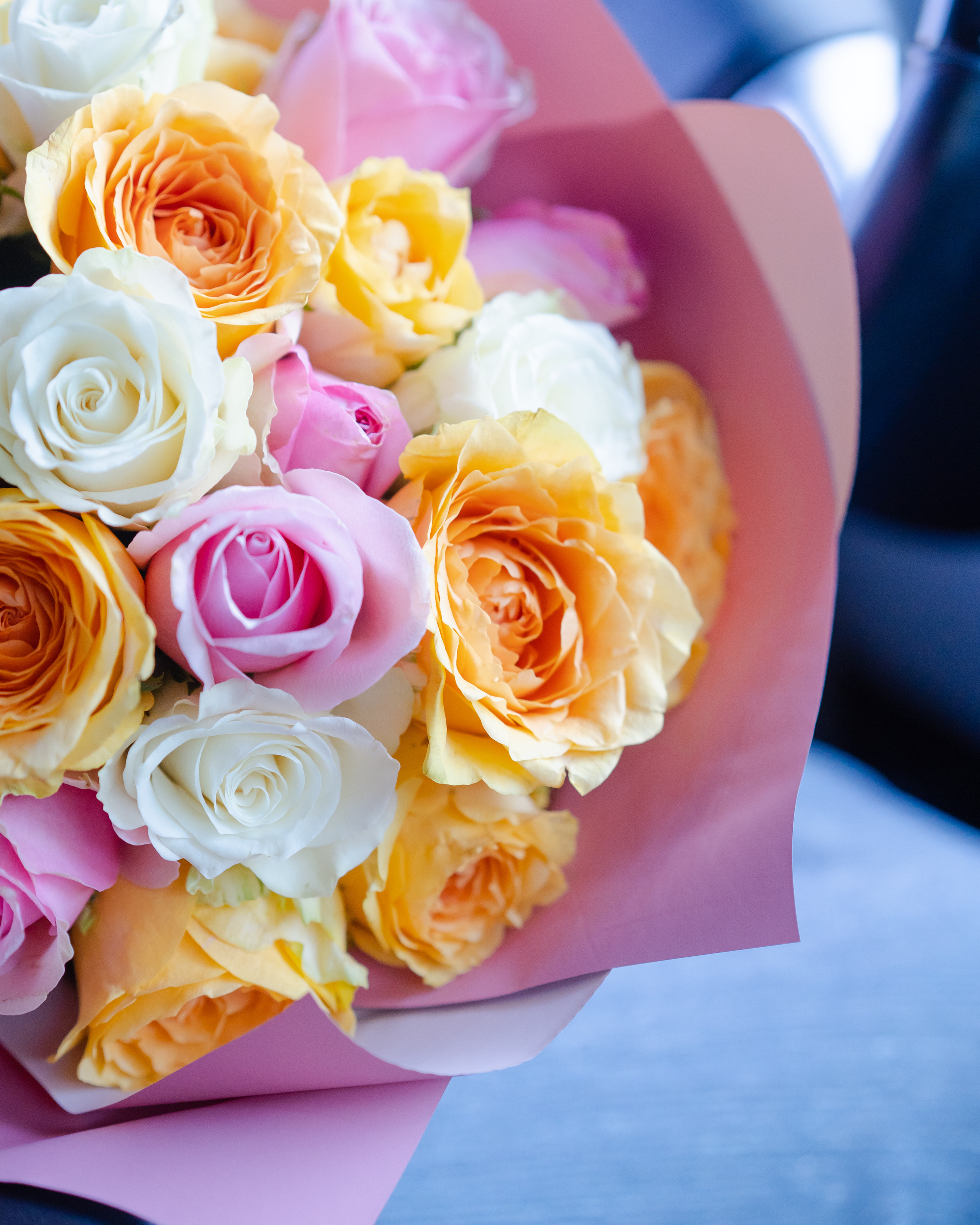 Photography for a flower boutique. Portrait and wedding photographer in New York