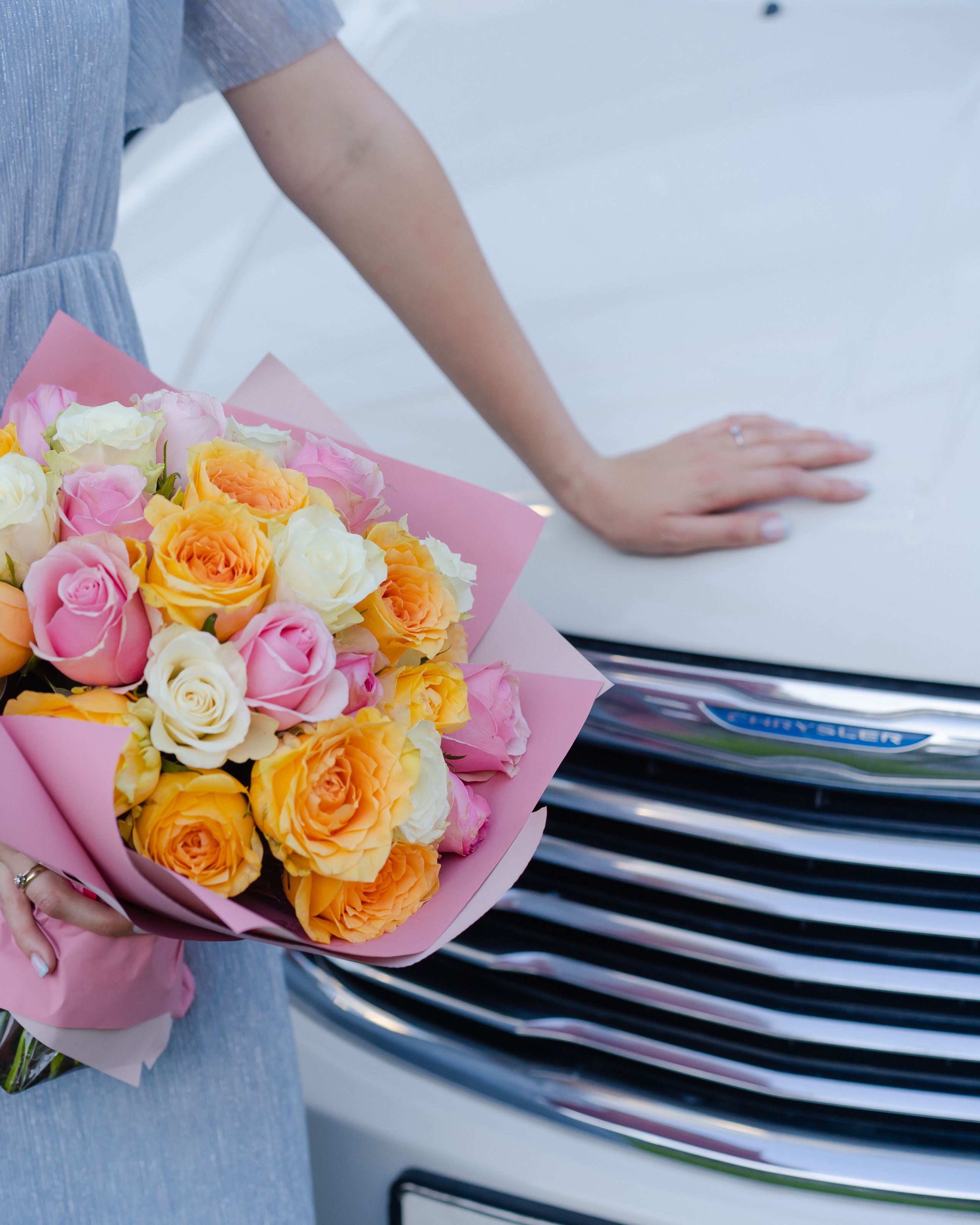 Photography for a flower boutique. Portrait and wedding photographer in New York