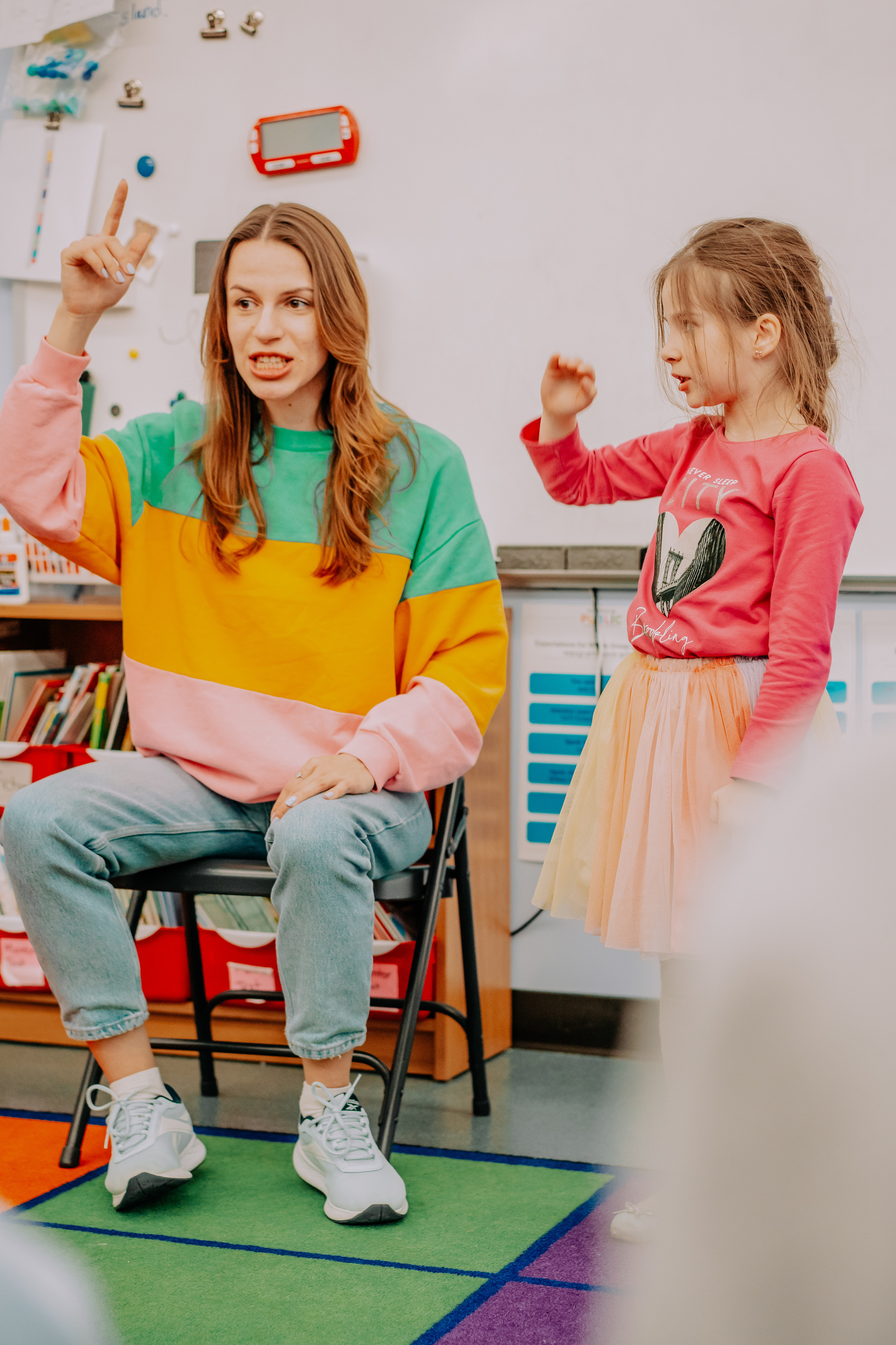 Photos of vocal lessons