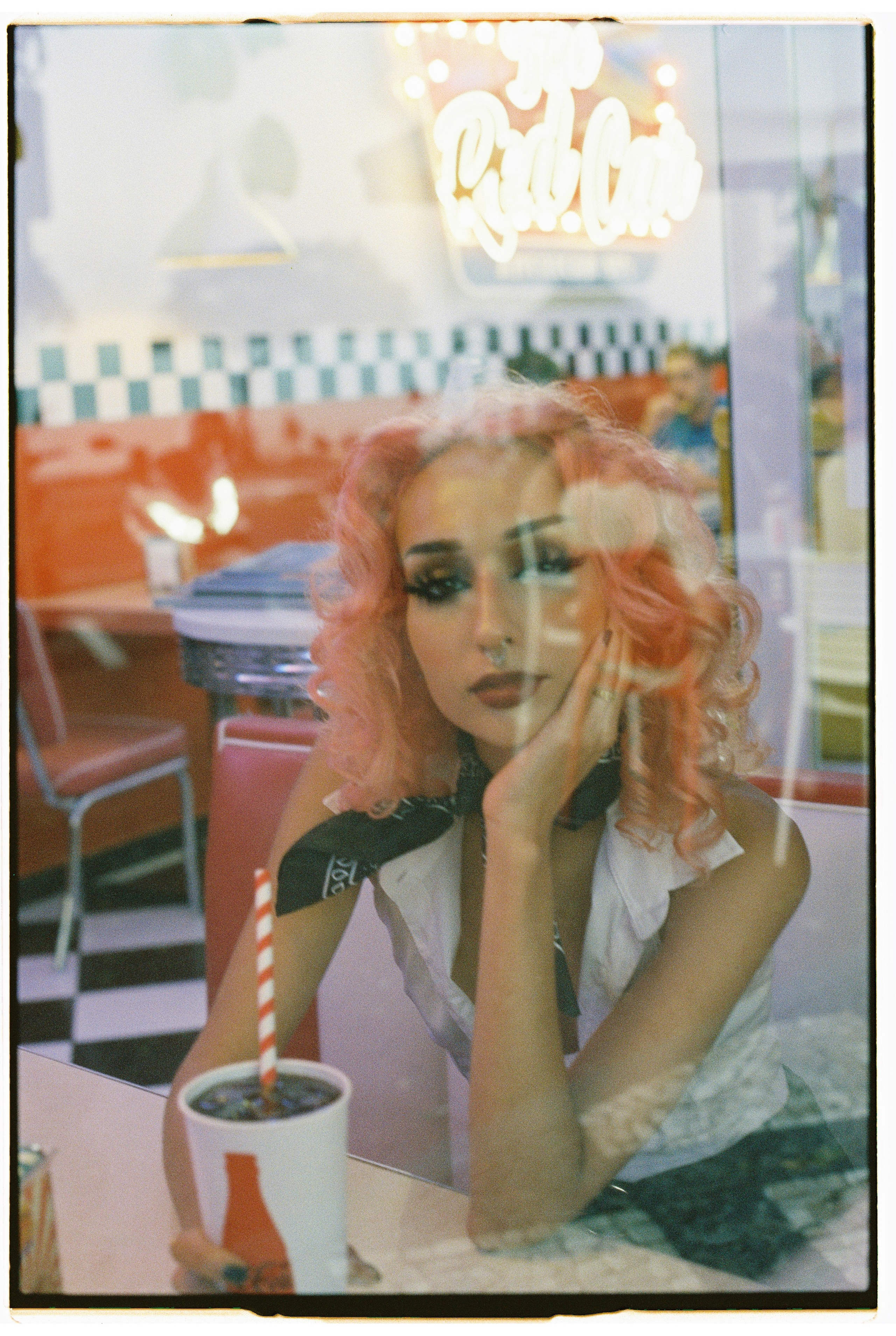 Adriana / CINESTILL 800T. Portrait photographer in Madeira — Marina Shtukina