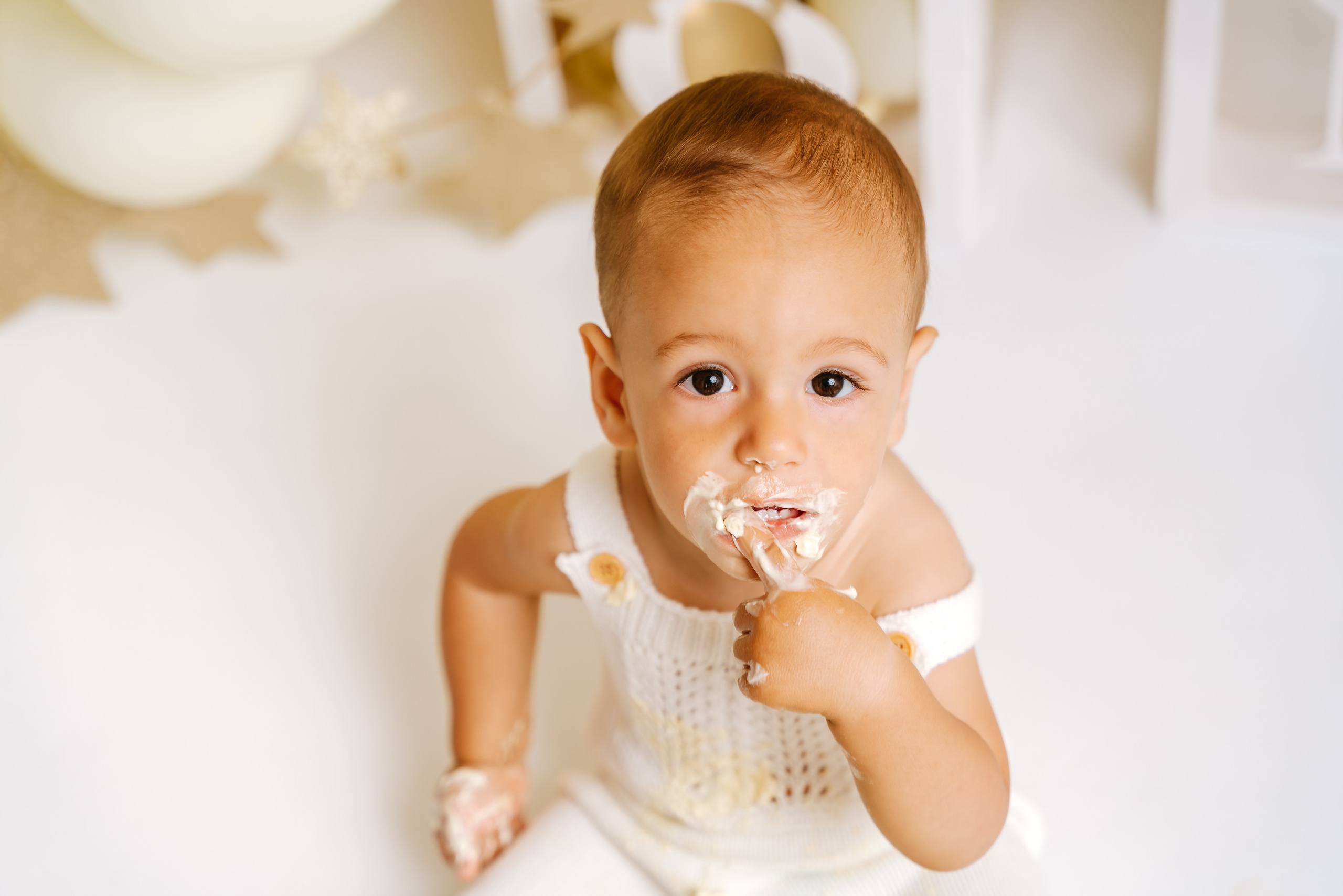 IN STUDIO. Svitlana Miahka fotografa a Genova