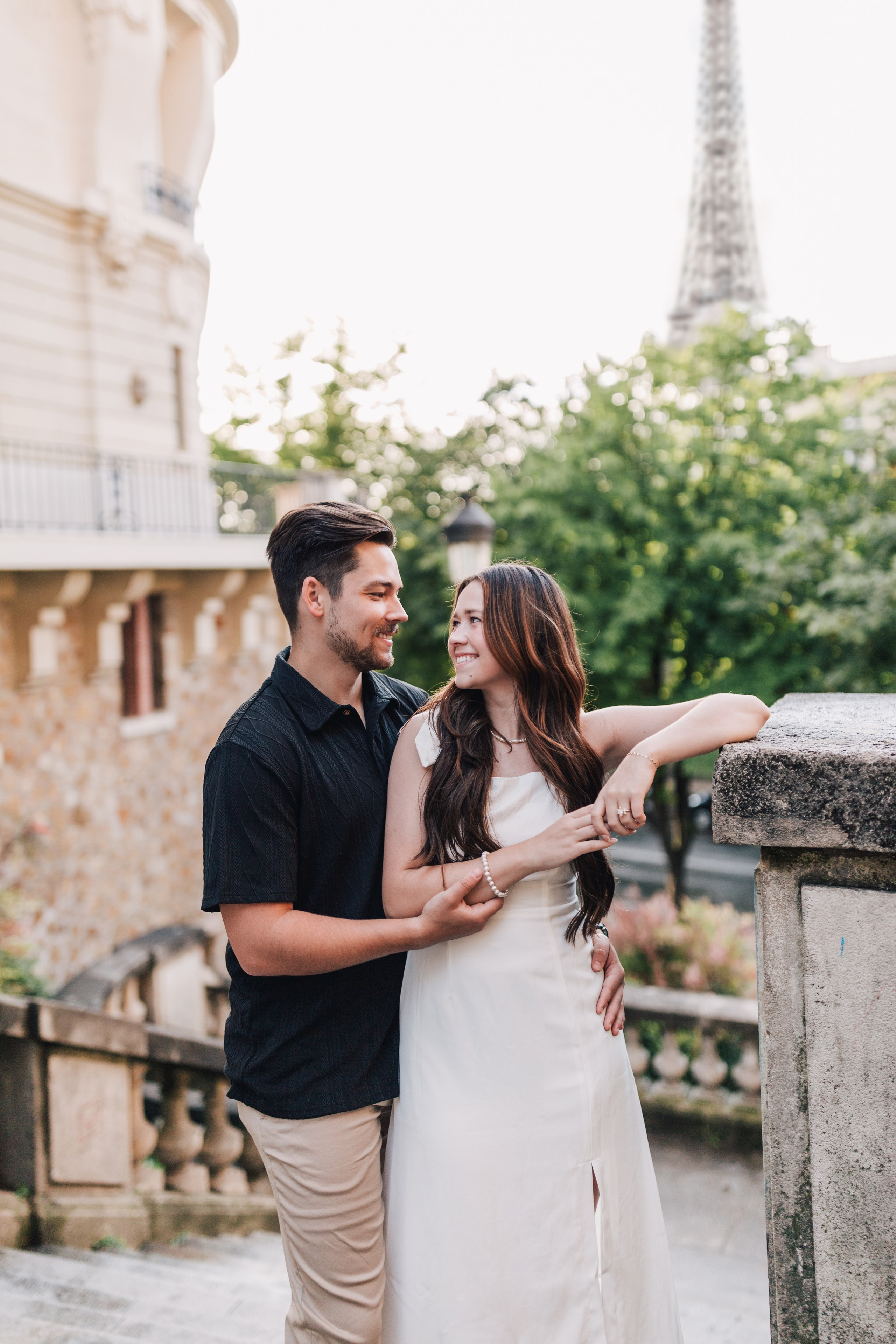 Love story in Paris (Hailey & Jackson). Photographe à Rouen, France