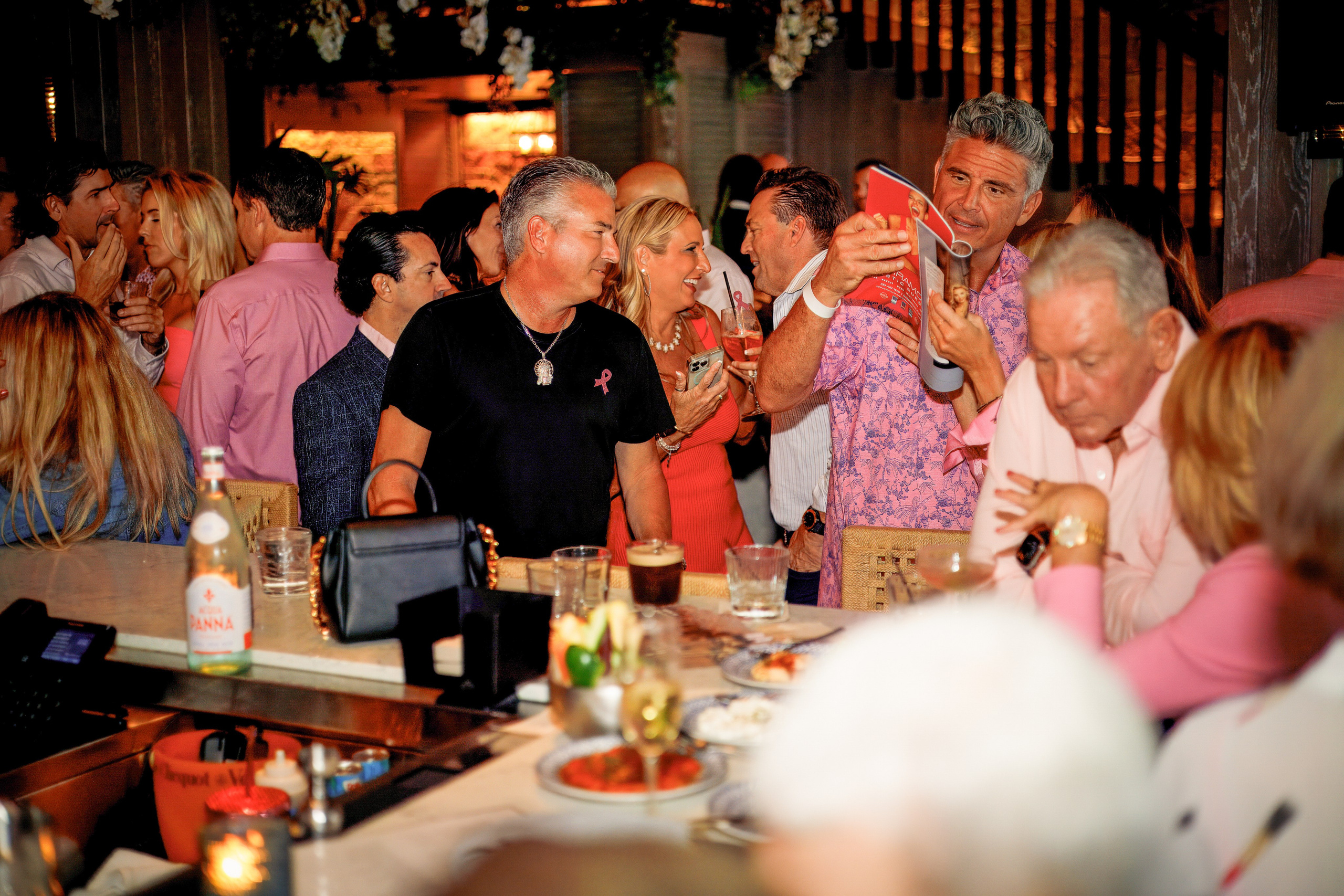 NLM Pink Party for Breast Cancer Awareness at Del Mar. Out and About 239