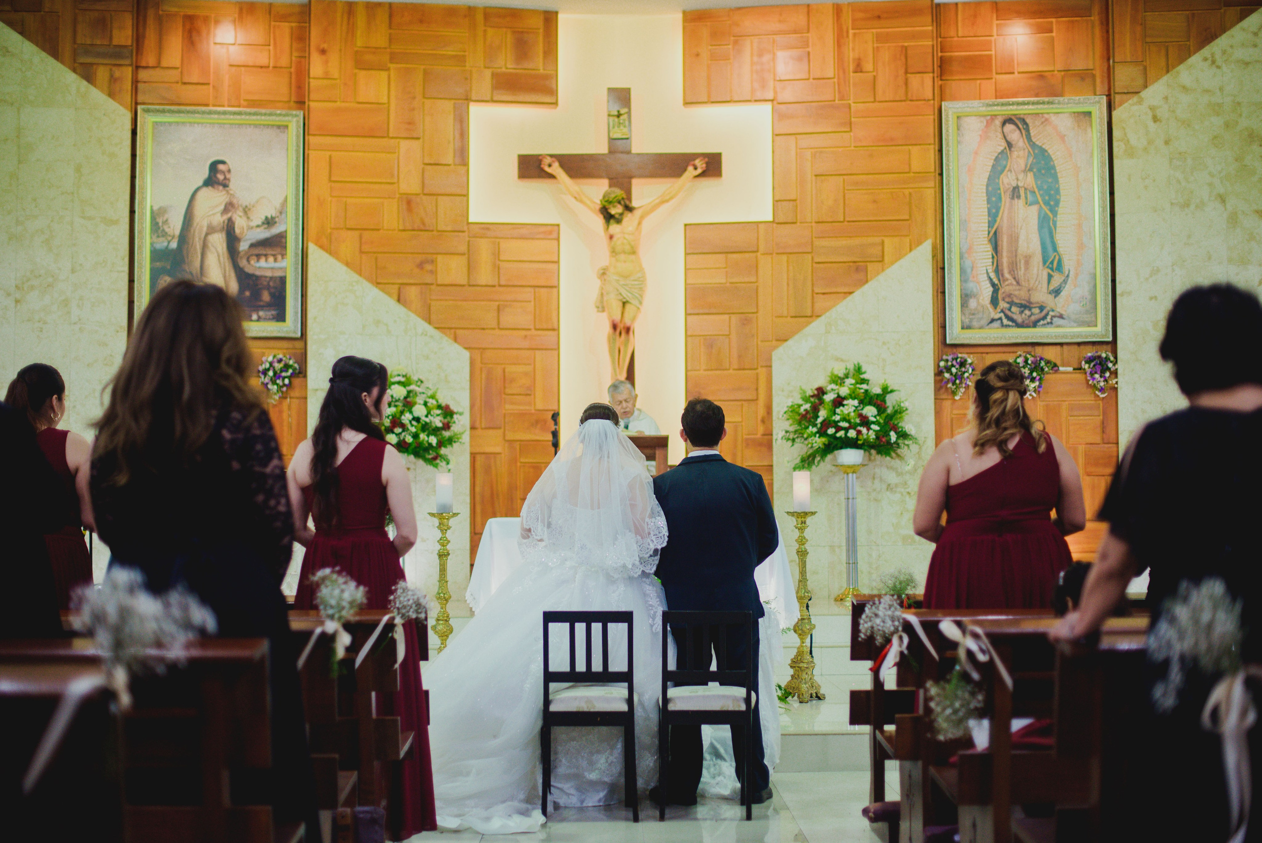 Servicio de boda religiosa. Fotógrafo "dD" Didier Dzul