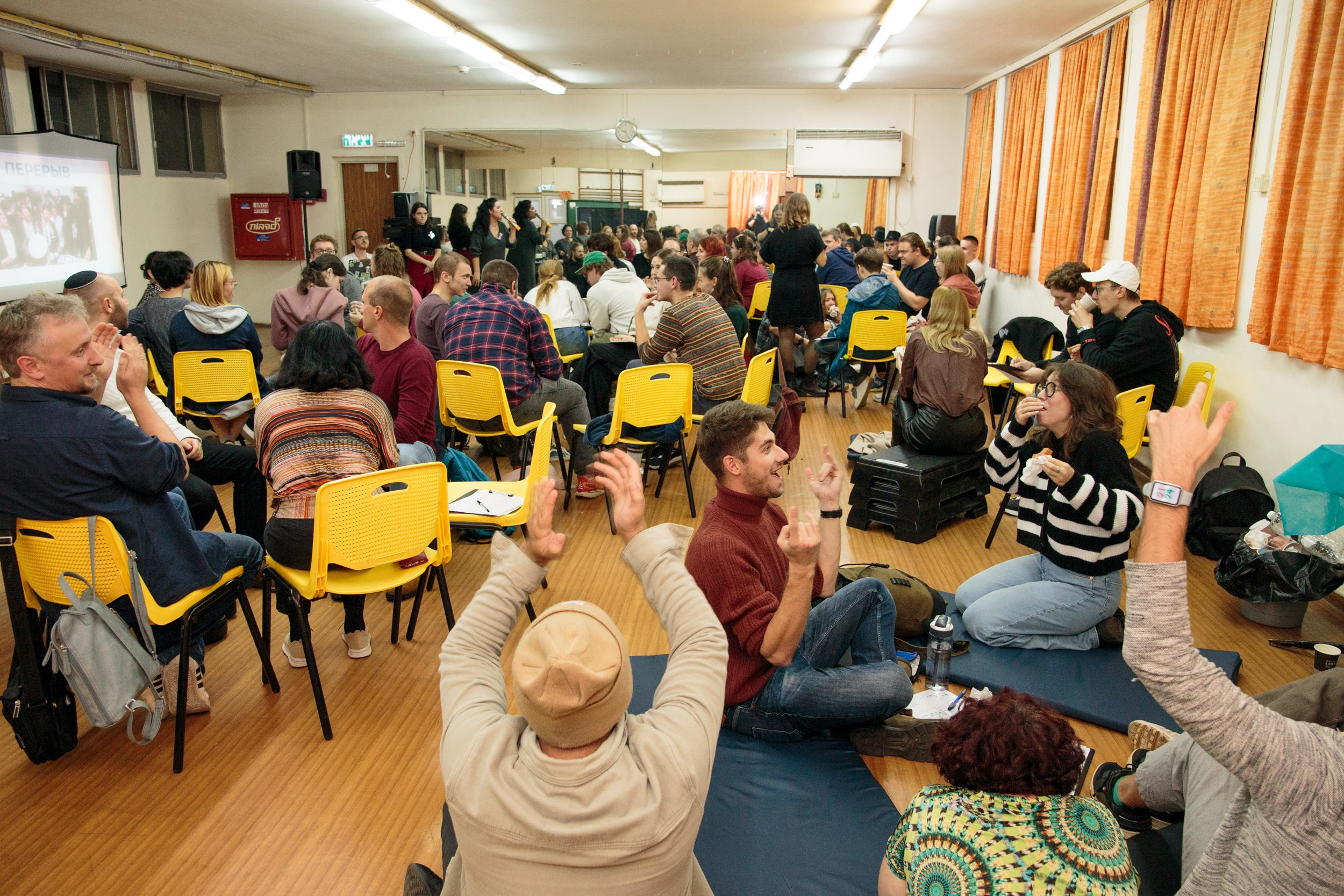 Городская Ханука Хайфа 2023. Портретный и репортажный фотограф в Израиле Рома Бирман