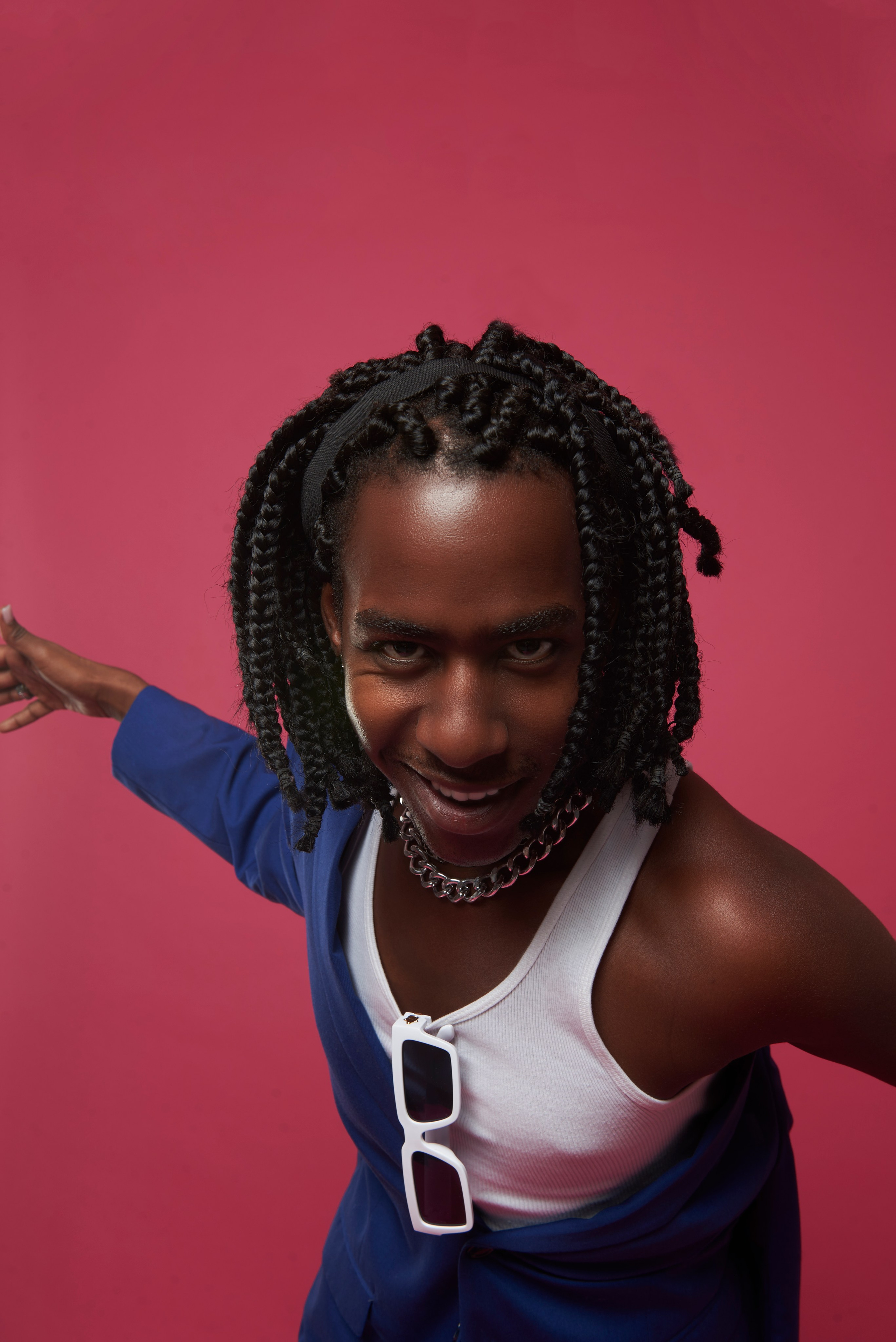 photo shoot for a singer in Los Angeles