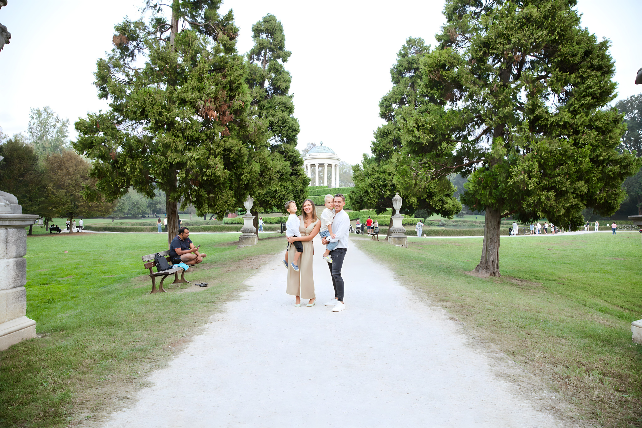 Maggie e la sua bellissima famiglia. Luci e Capricci Photography