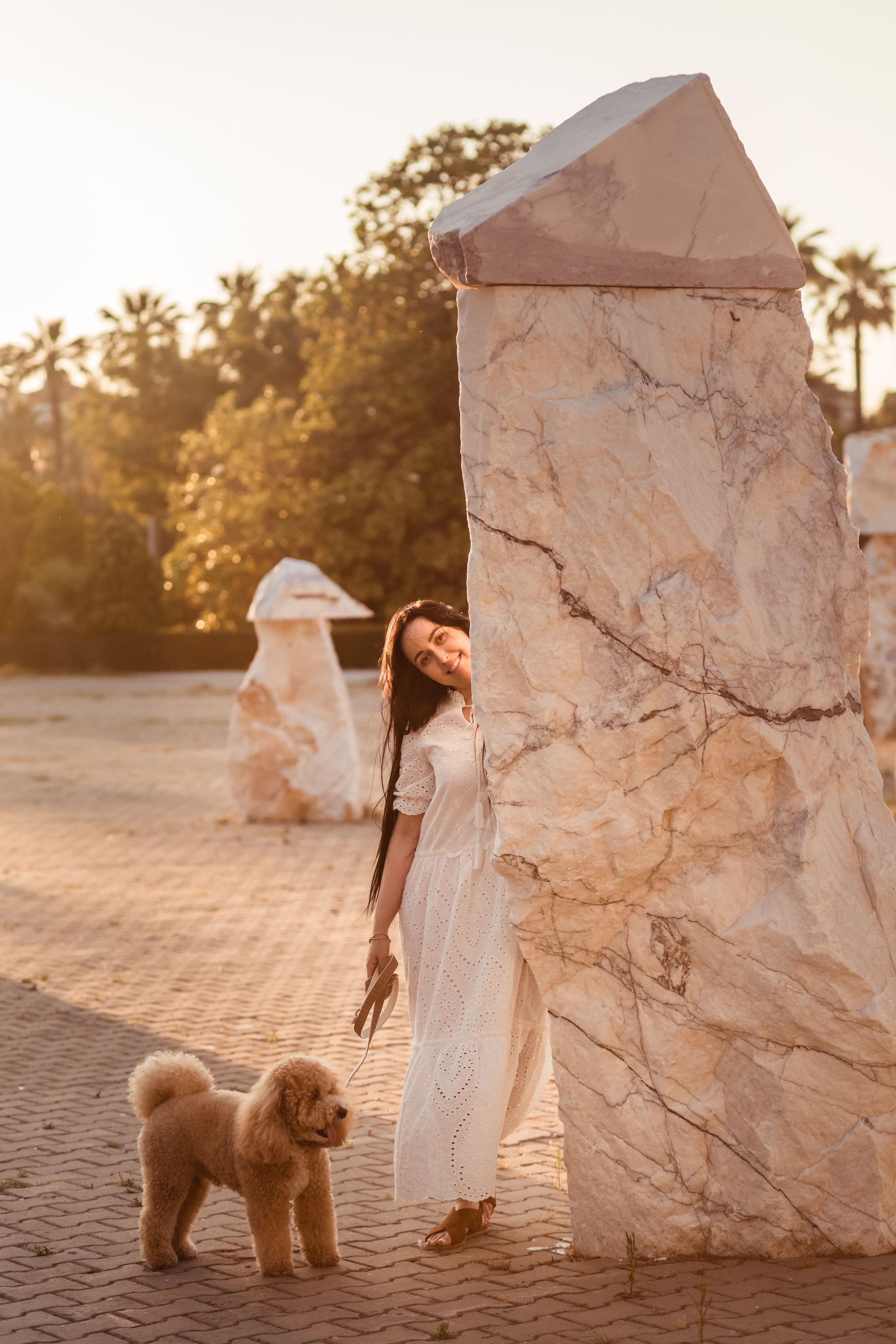 Personal photo session with a dog