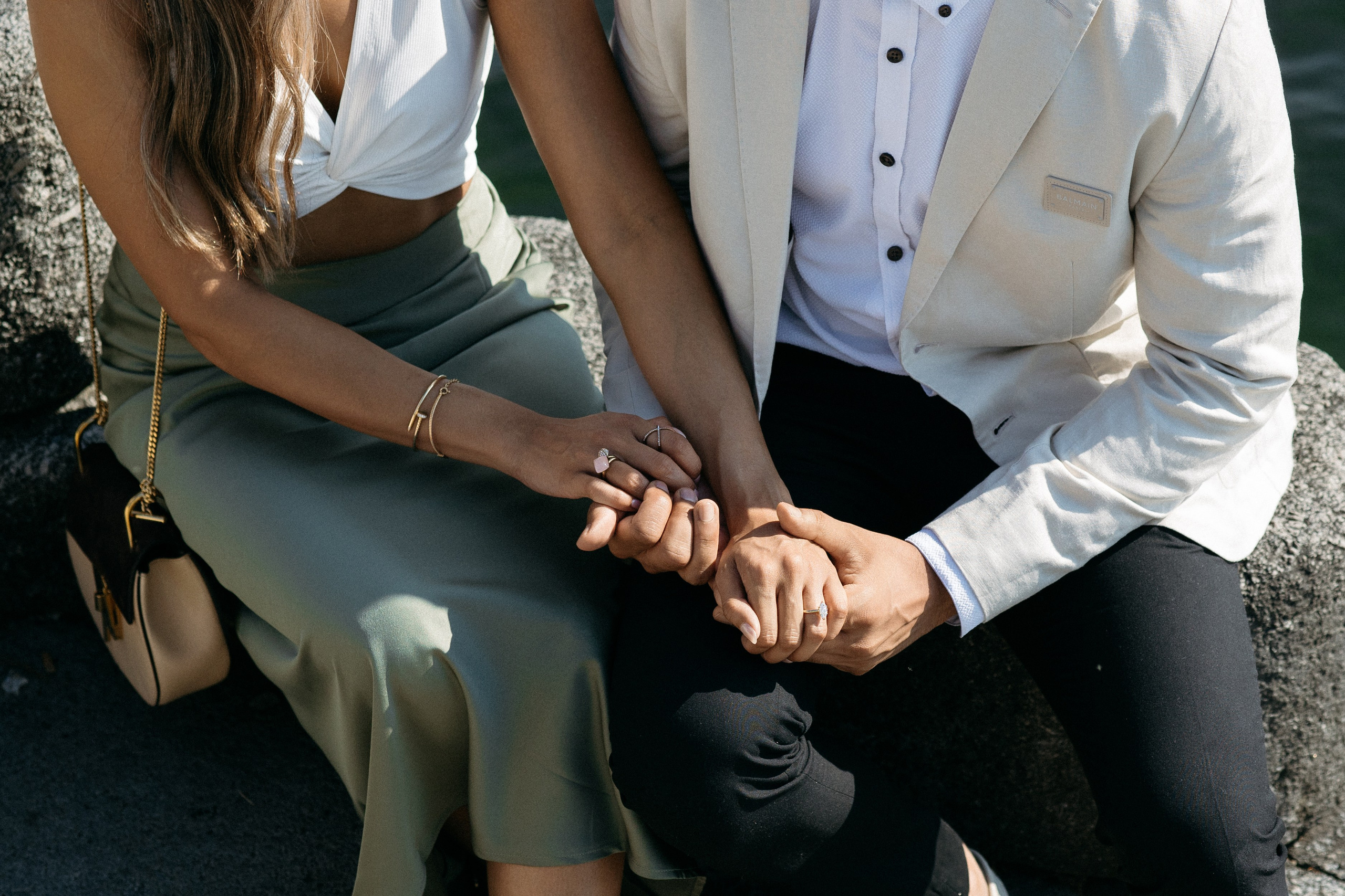 She said yes 💍. Wedding photographer in Italy
