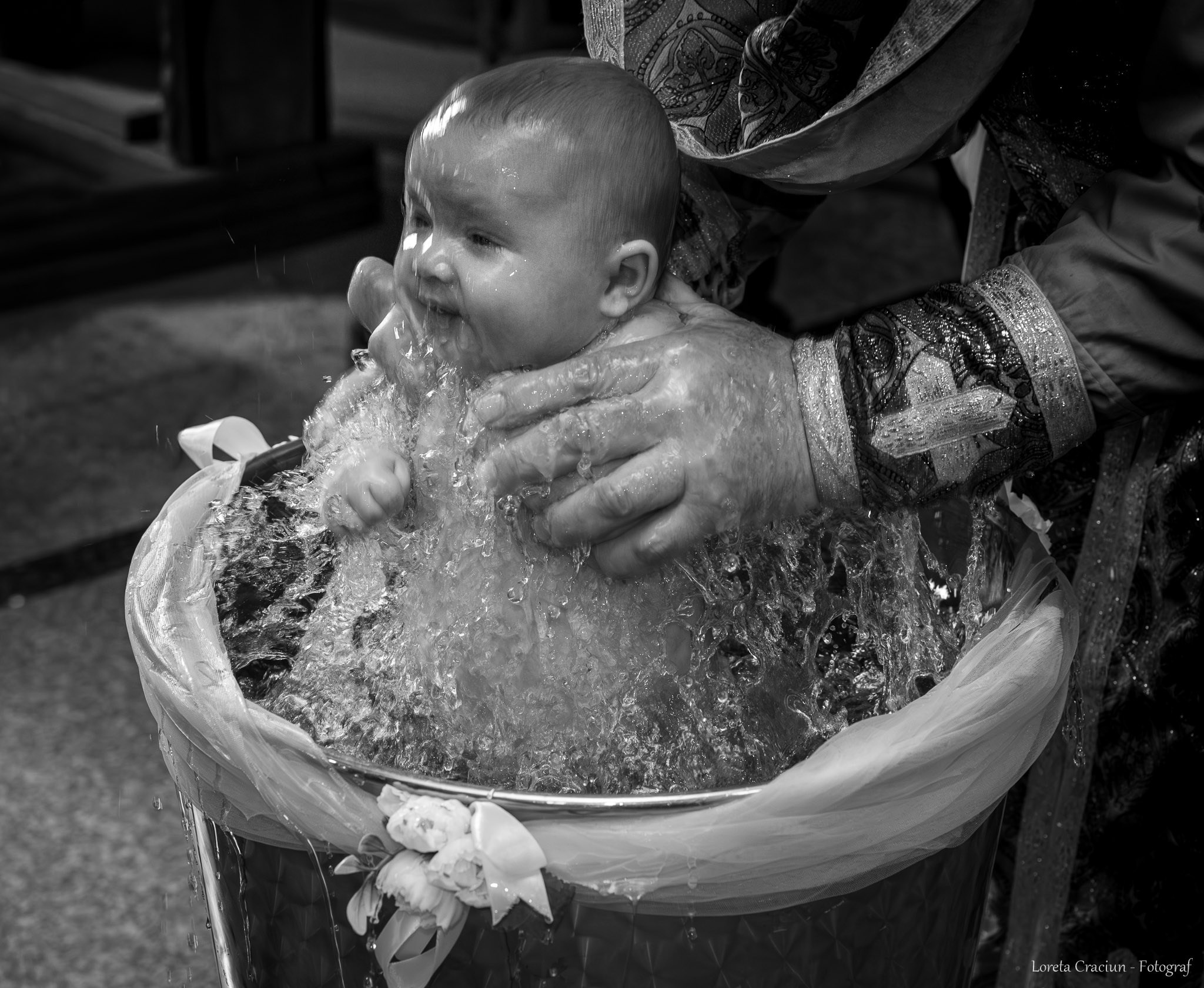 Botez. Fotograf Loreta Craciun