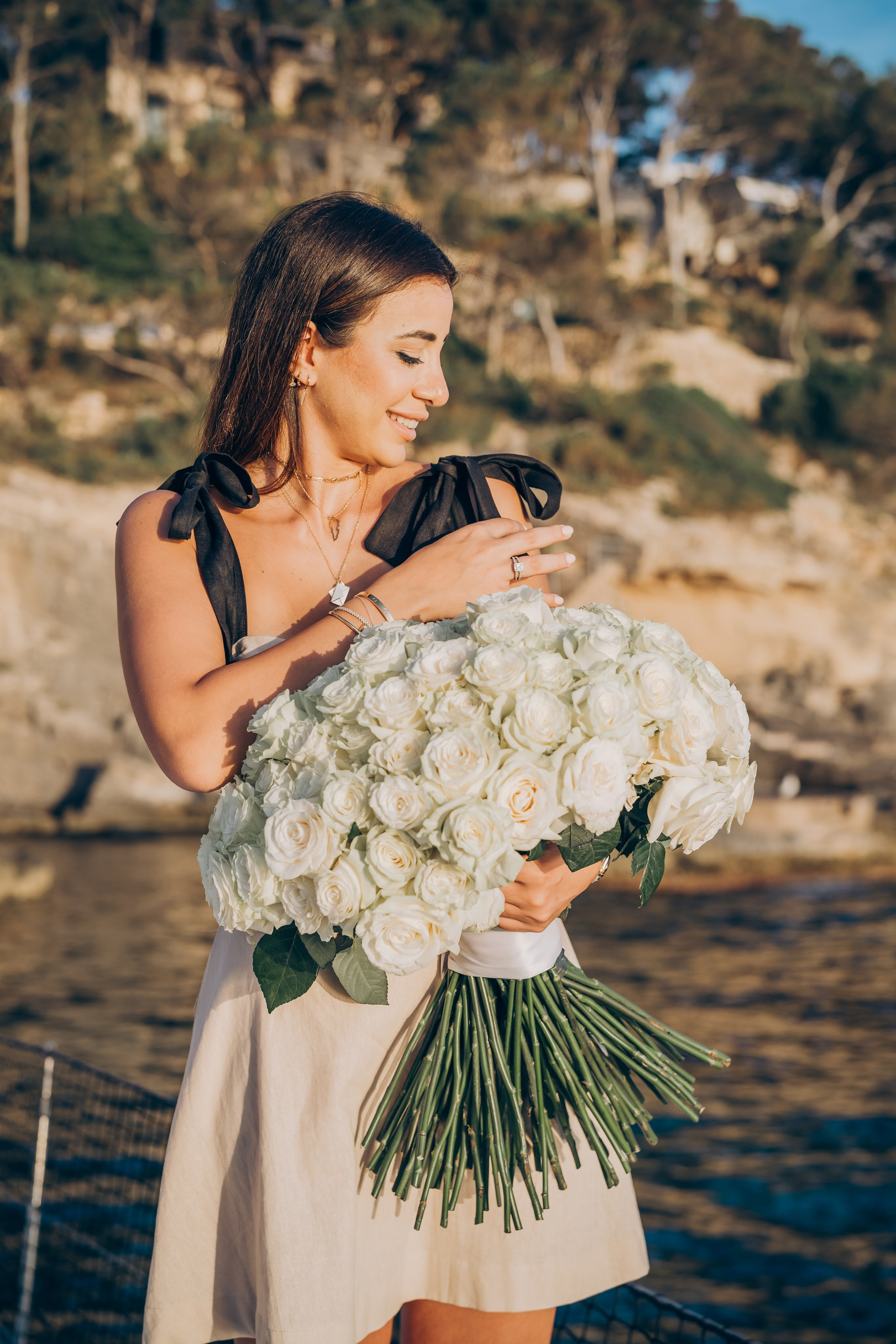 Engagement on a yacht at sunset. Фотограф у Пальма де Майорка