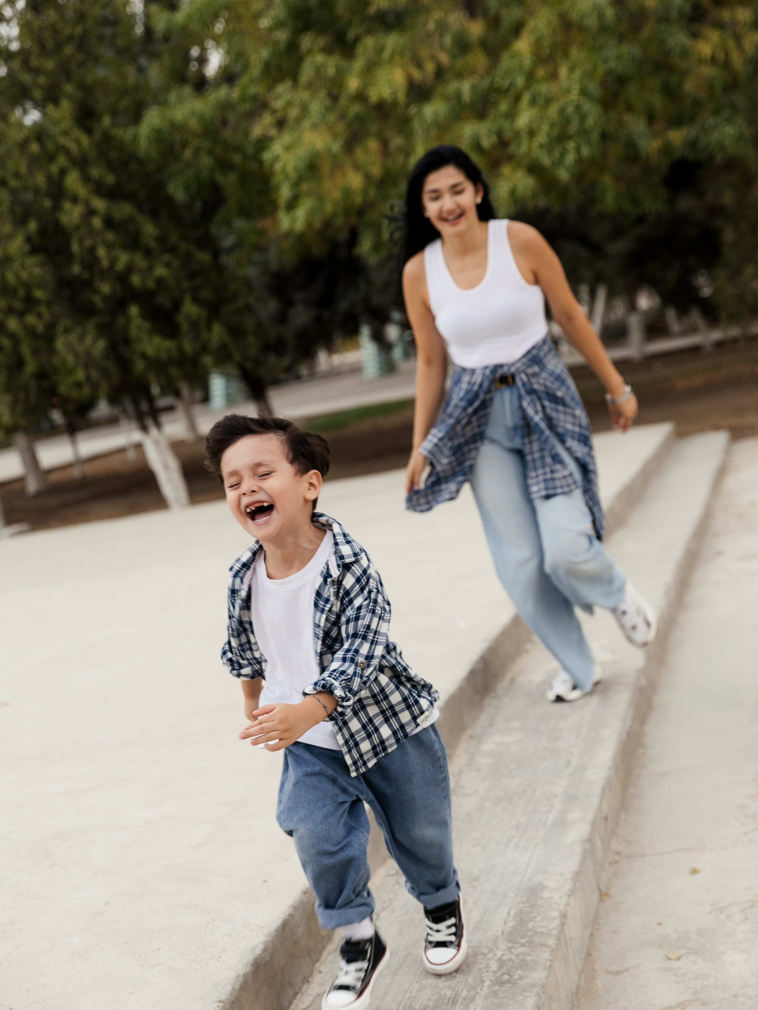Mom and Her Little Boy. Family and wedding photographer in Bangkok, Thailand